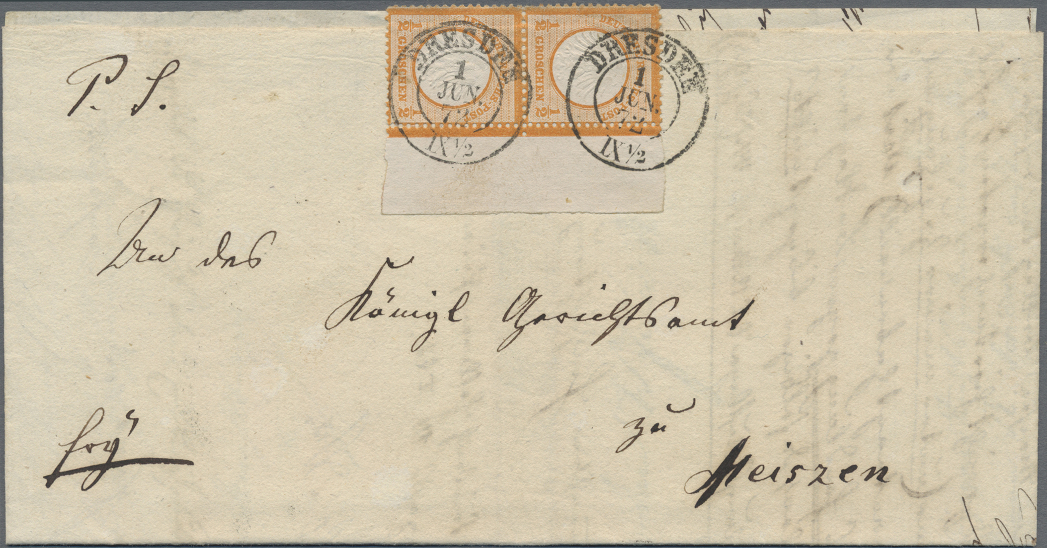 Lot 746 - Deutsches Reich - Brustschild - Auktionshaus Edgar Mohrmann & Co. Internat. Briefmarken-Auktionen GmhH Auction #211 Lot 746 - Deutsches Reich - Brustschild - Auktionshaus Edgar Mohrmann & Co. Internat. Briefmarken-Auktionen GmhH Auction #211