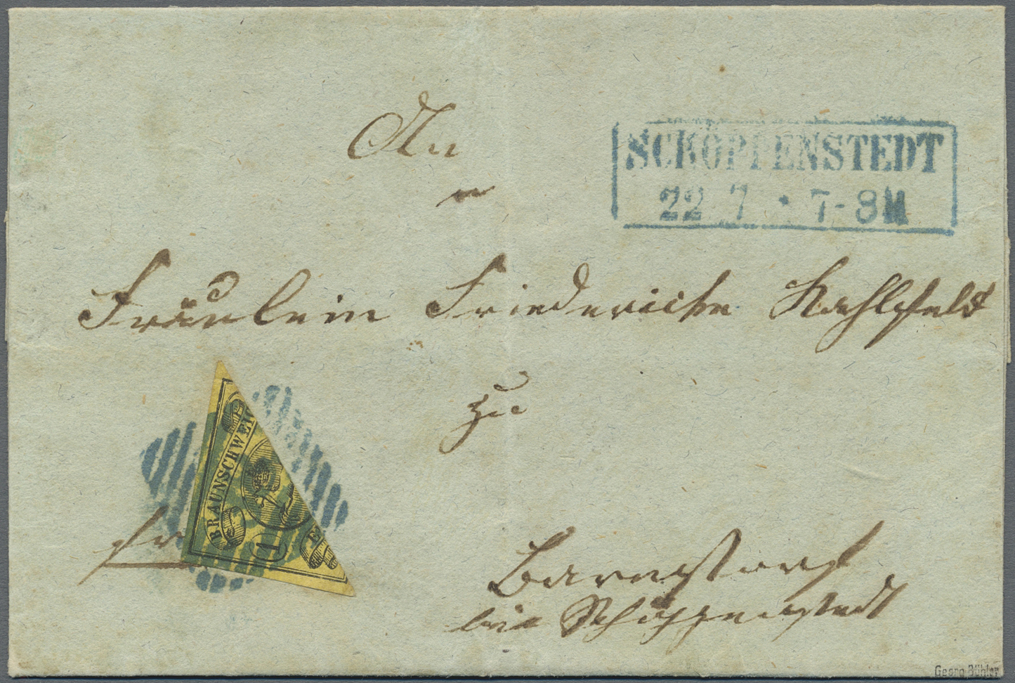 Lot 335 - Braunschweig - Marken und Briefe - Auction #211 Lot 335 - Braunschweig - Marken und Briefe - Auction #211