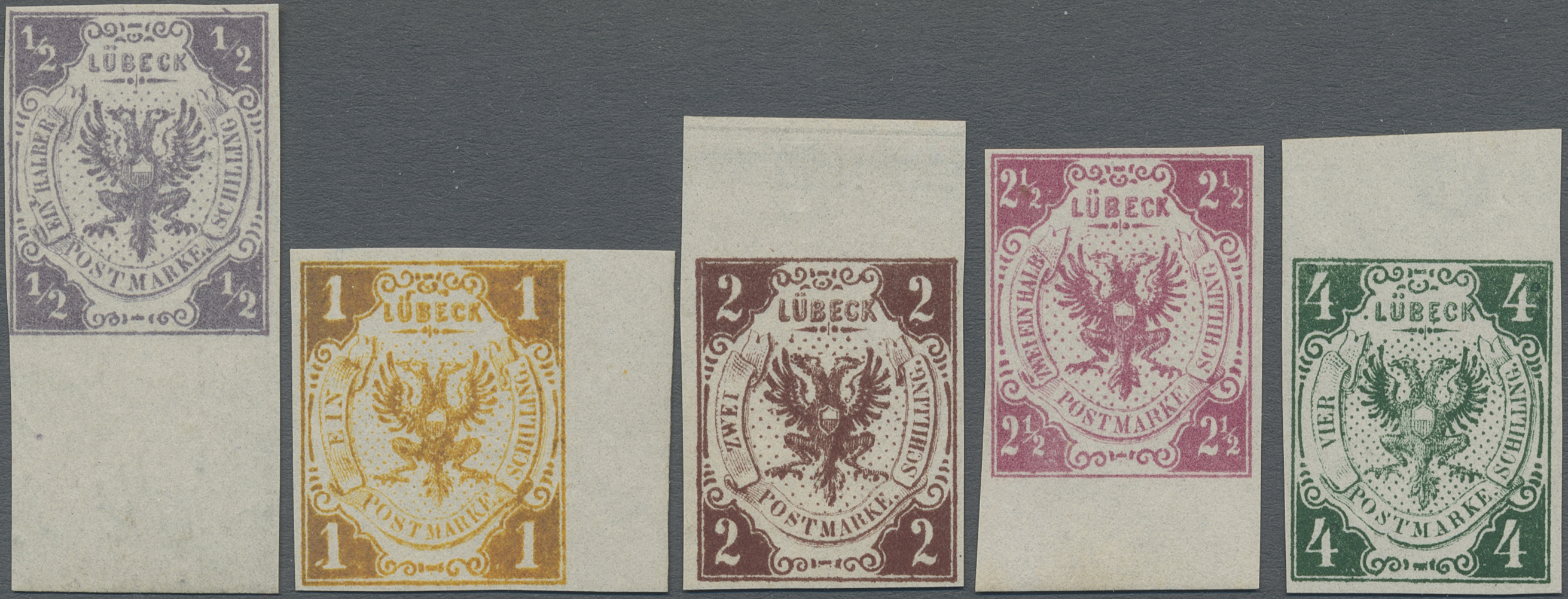 Lot 394 - L√ºbeck - Marken und Briefe  -   Auction #211