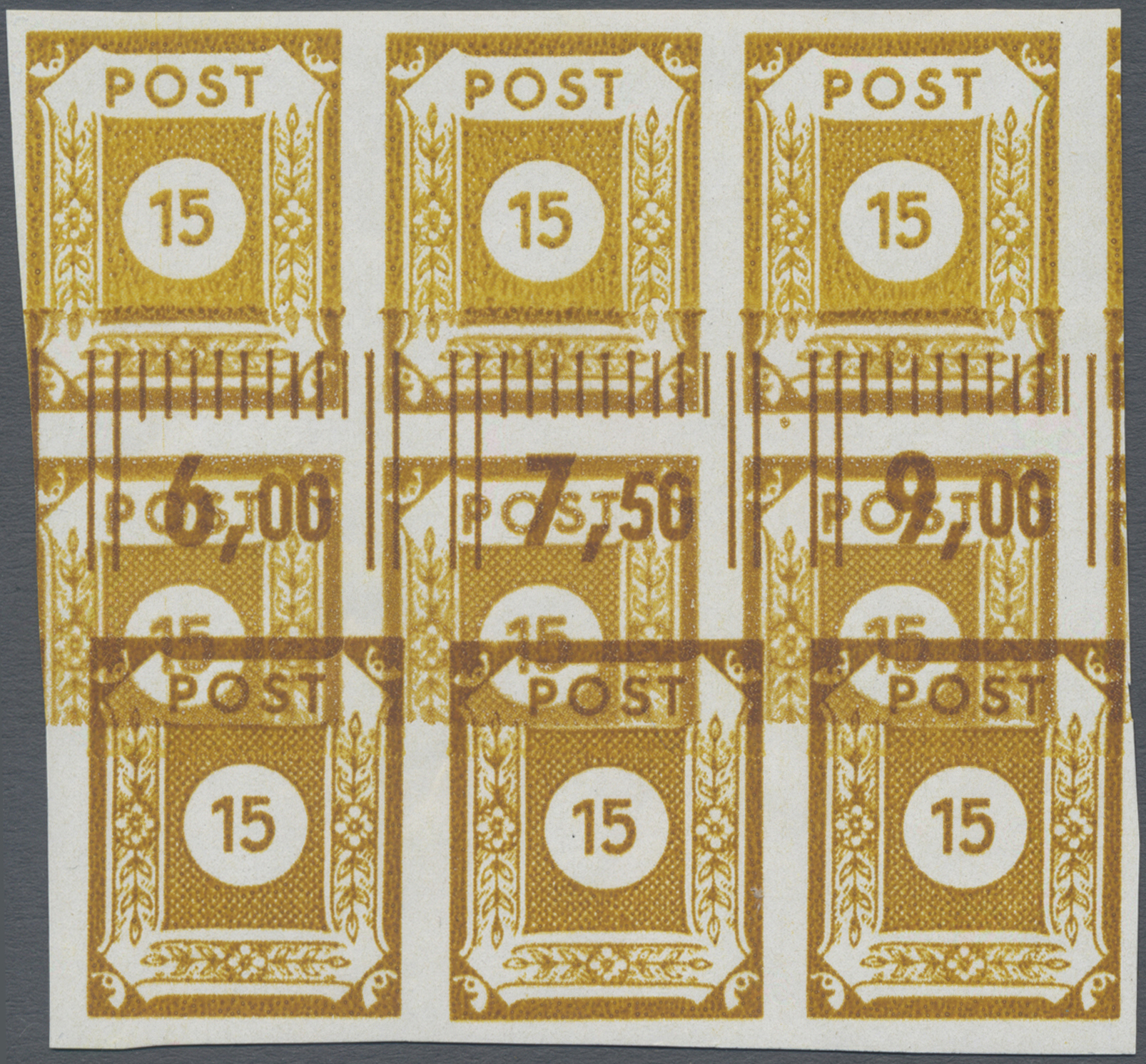 Lot 06354 - Sowjetische Zone - Ost-Sachsen  -  Auktionshaus Christoph Gärtner GmbH & Co. KG 57th AUCTION - Day 3