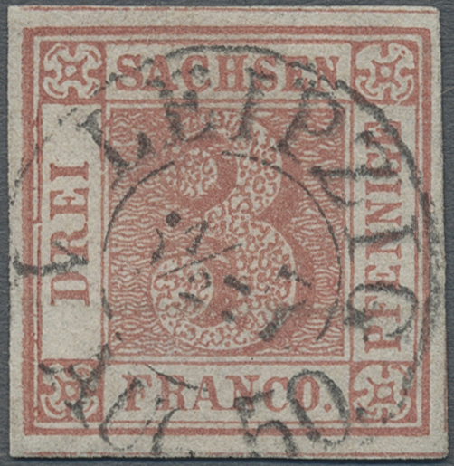 Lot 501 - Sachsen - Marken und Briefe - Auction #211 Lot 501 - Sachsen - Marken und Briefe - Auction #211
