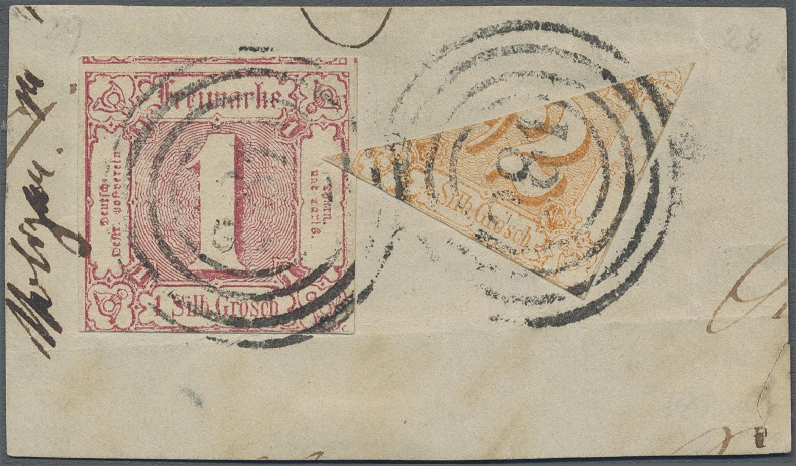 Lot 535 - Thurn & Taxis - Marken und Briefe - Auction #211 Lot 535 - Thurn & Taxis - Marken und Briefe - Auction #211