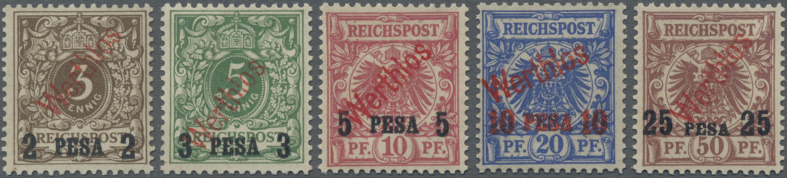 Lot 1244 - deutsch-ostafrika  -   Auction #211