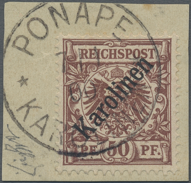 Lot 1282 - Deutsche Kolonien - Karolinen - Auction #211 Lot 1282 - Deutsche Kolonien - Karolinen - Auction #211