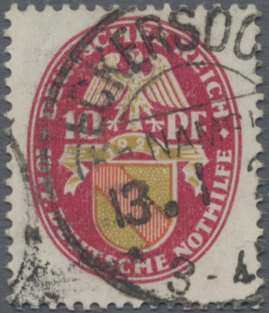 Stamp Auction Deutsches Reich Weimar 52nd Auction Germany