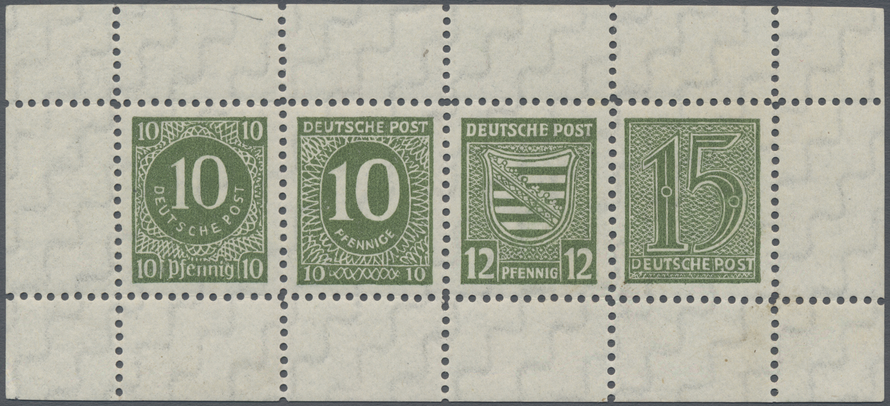 Lot 06382 - Sowjetische Zone - Provinz Sachsen - Auktionshaus Christoph Gärtner GmbH & Co. KG 57th AUCTION - Day 3 Lot 06382 - Sowjetische Zone - Provinz Sachsen - Auktionshaus Christoph Gärtner GmbH & Co. KG 57th AUCTION - Day 3