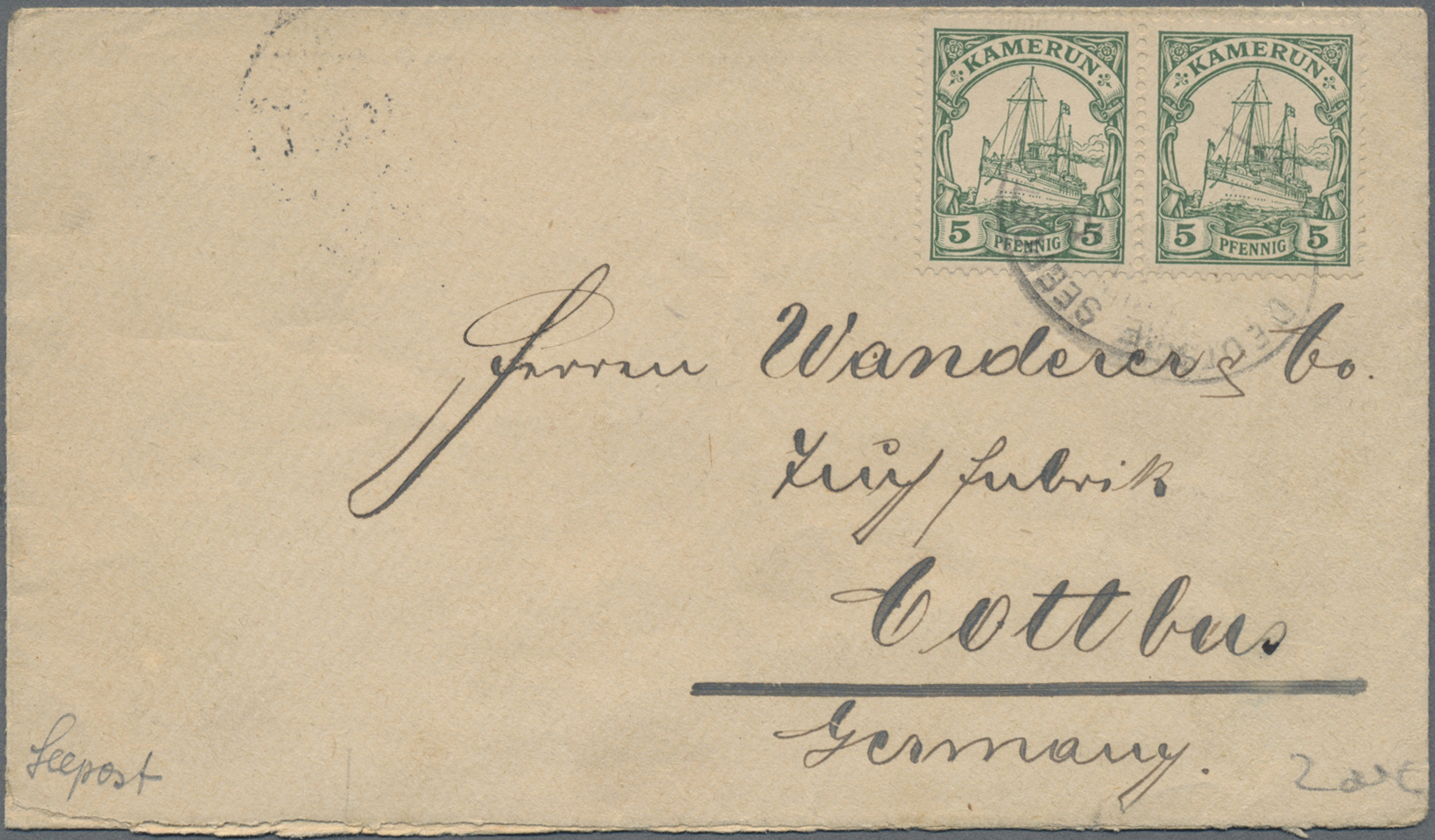 Lot 10987 - Deutsche Kolonien - Kamerun - Auktionshaus Christoph Gärtner GmbH & Co. KG 57th AUCTION - Day 5 Lot 10987 - Deutsche Kolonien - Kamerun - Auktionshaus Christoph Gärtner GmbH & Co. KG 57th AUCTION - Day 5