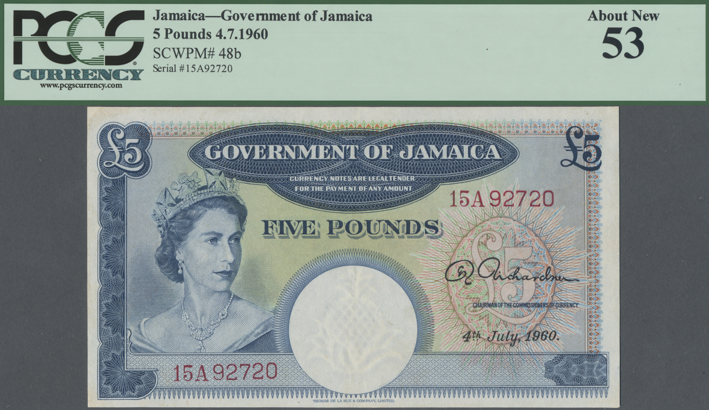 Lot 01895 - Jamaica | Banknoten - Auktionshaus Christoph Gärtner GmbH & Co. KG Sale #45 Banknotes Worldwide Lot 01895 - Jamaica | Banknoten - Auktionshaus Christoph Gärtner GmbH & Co. KG Sale #45 Banknotes Worldwide