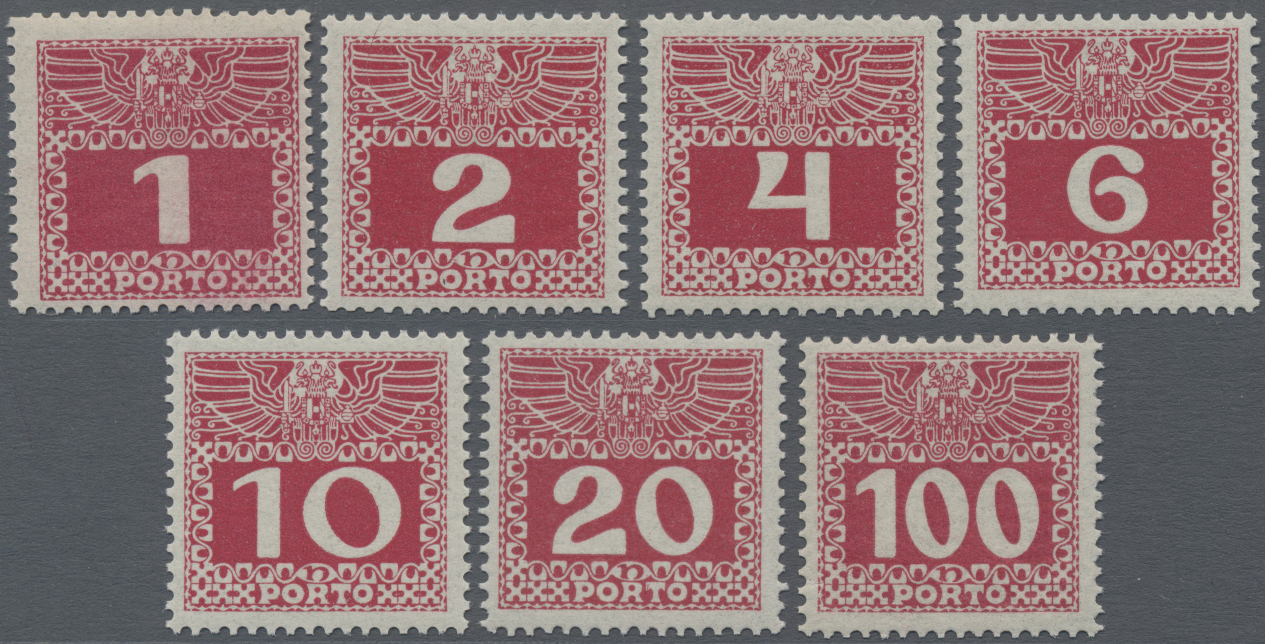 Lot 03946 - Österreich - Portomarken - Auktionshaus Christoph Gärtner GmbH & Co. KG 57th AUCTION - Day 2 Lot 03946 - Österreich - Portomarken - Auktionshaus Christoph Gärtner GmbH & Co. KG 57th AUCTION - Day 2