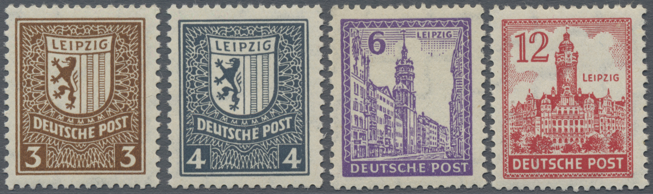 Lot 06422 - Sowjetische Zone - West-Sachsen  -  Auktionshaus Christoph Gärtner GmbH & Co. KG 57th AUCTION - Day 3