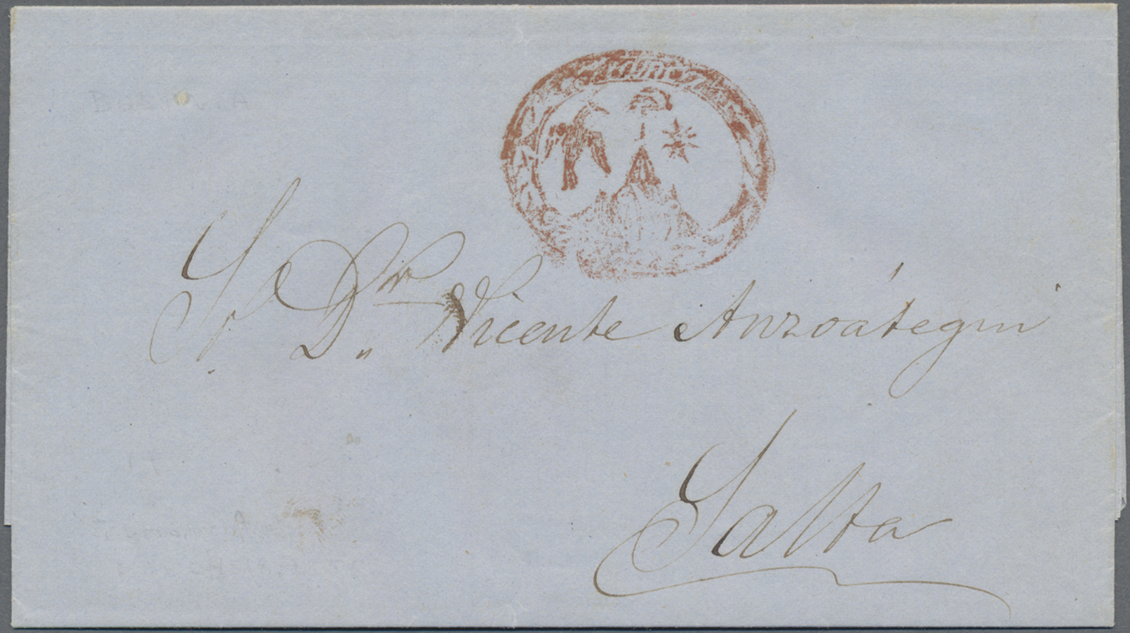 Lot 01357 - Bolivien - Vorphila / Stampless Covers  -  Auktionshaus Christoph Gärtner GmbH & Co. KG 53rd AUCTION - Day 2 Overseas, Europe