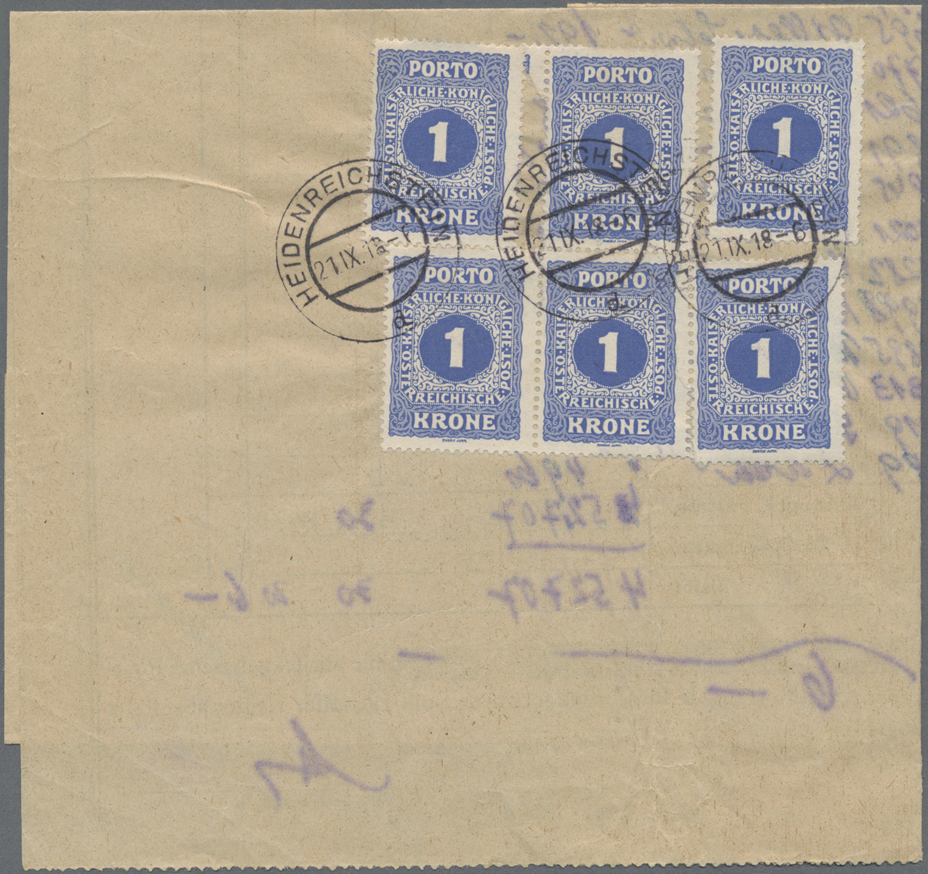 Lot 03951 - Österreich - Portomarken - Auktionshaus Christoph Gärtner GmbH & Co. KG 57th AUCTION - Day 2 Lot 03951 - Österreich - Portomarken - Auktionshaus Christoph Gärtner GmbH & Co. KG 57th AUCTION - Day 2