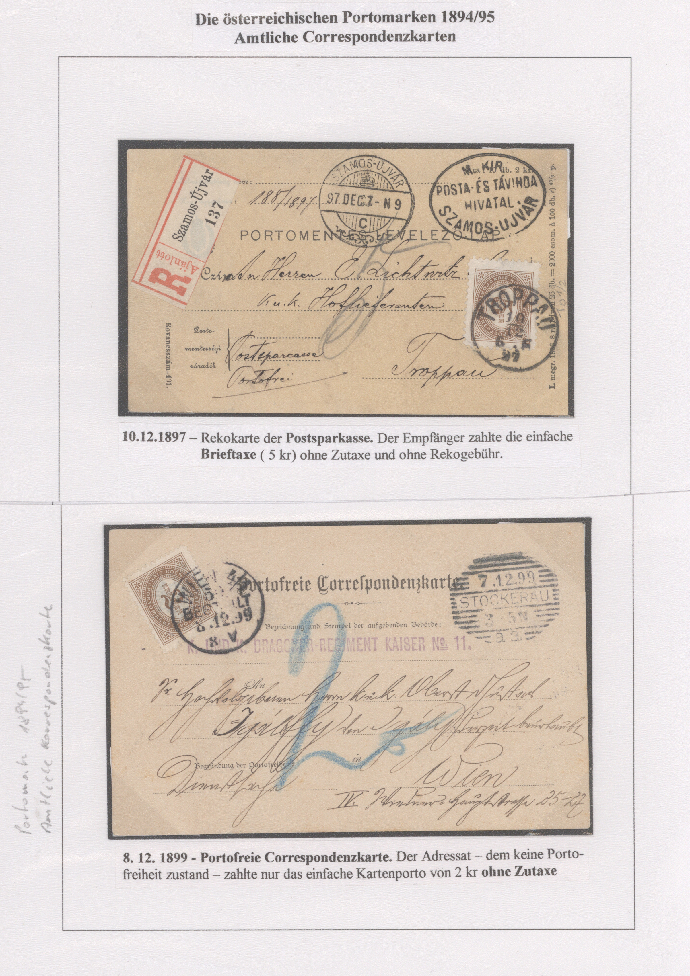 Lot 06678 - Österreich - Portomarken  -  Auktionshaus Christoph Gärtner GmbH & Co. KG 53rd AUCTION - Day 4, Collections Overseas, Air & Shipmail, Thematics, Europe
