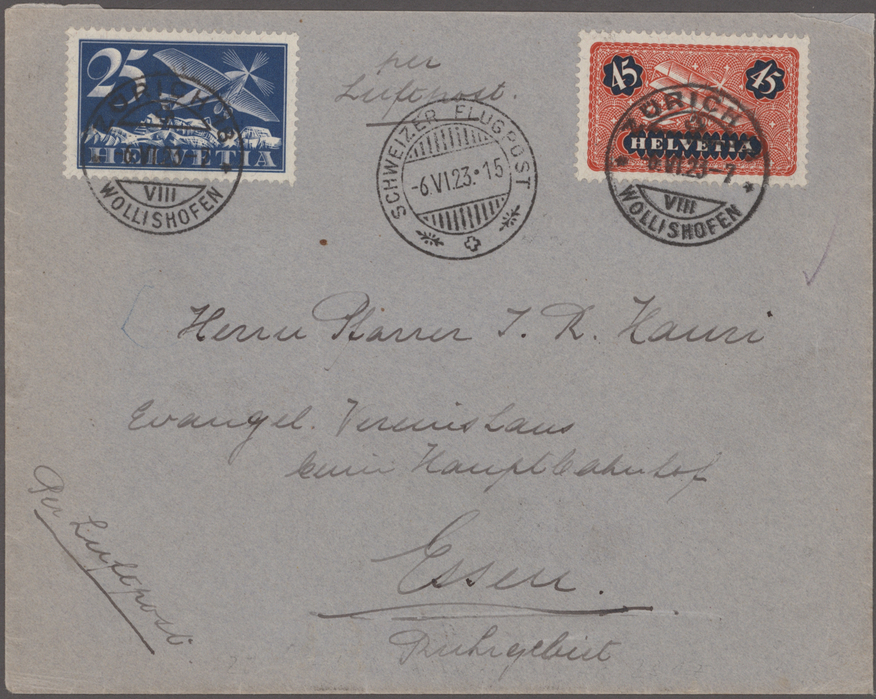 Lot 09138 - schweiz - Auktionshaus Christoph Gärtner GmbH & Co. KG 57th AUCTION - Day 4 Lot 09138 - schweiz - Auktionshaus Christoph Gärtner GmbH & Co. KG 57th AUCTION - Day 4