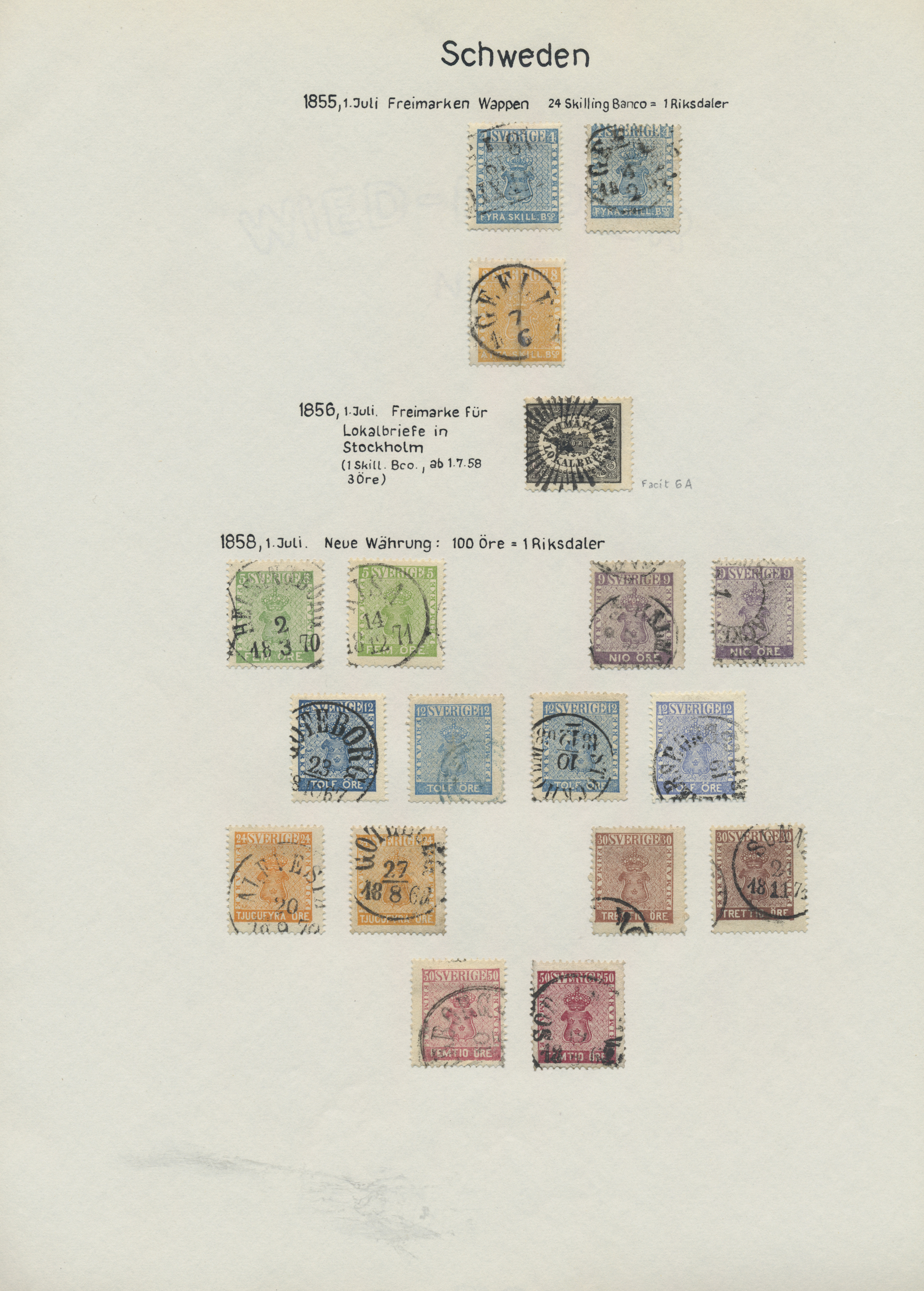 Lot 09095 - schweden  -  Auktionshaus Christoph Gärtner GmbH & Co. KG 57th AUCTION - Day 4