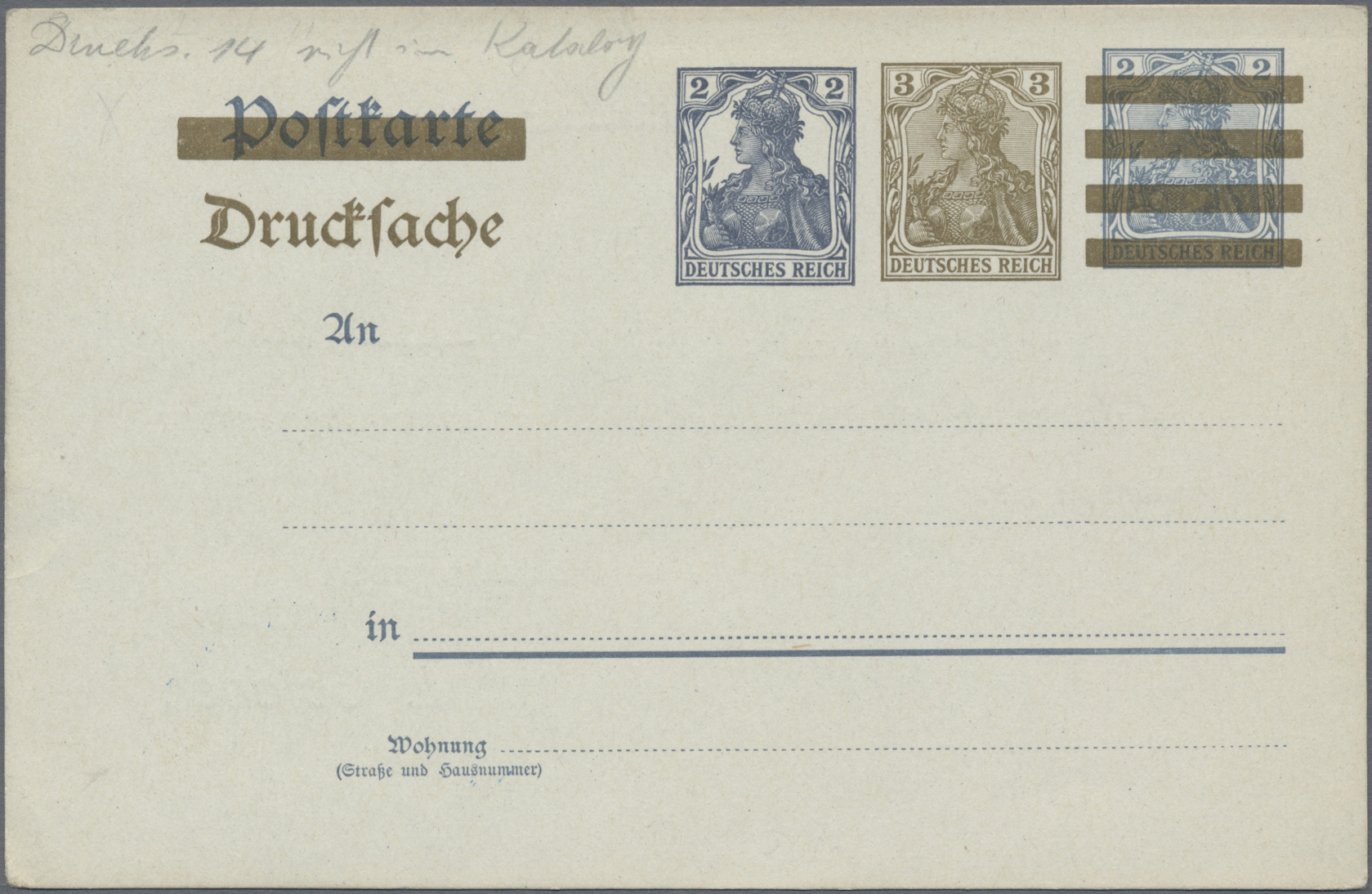 Stamp Auction Deutsches Reich Ganzsachen 55th AUCTION Day 5