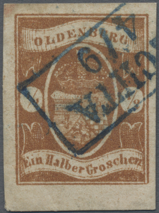 Lot 00453A - Oldenburg - Marken und Briefe - Auction #211 Lot 00453A - Oldenburg - Marken und Briefe - Auction #211