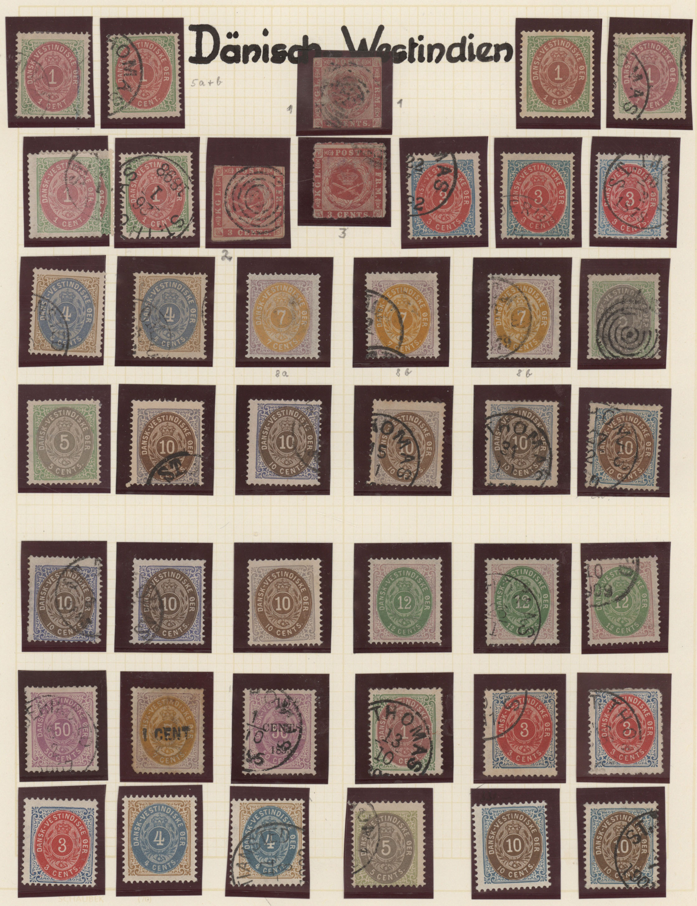 Lot 11122 - dänisch-westindien - Auktionshaus Christoph Gärtner GmbH & Co. KG 58th AUCTION - Day 4 Lot 11122 - dänisch-westindien - Auktionshaus Christoph Gärtner GmbH & Co. KG 58th AUCTION - Day 4