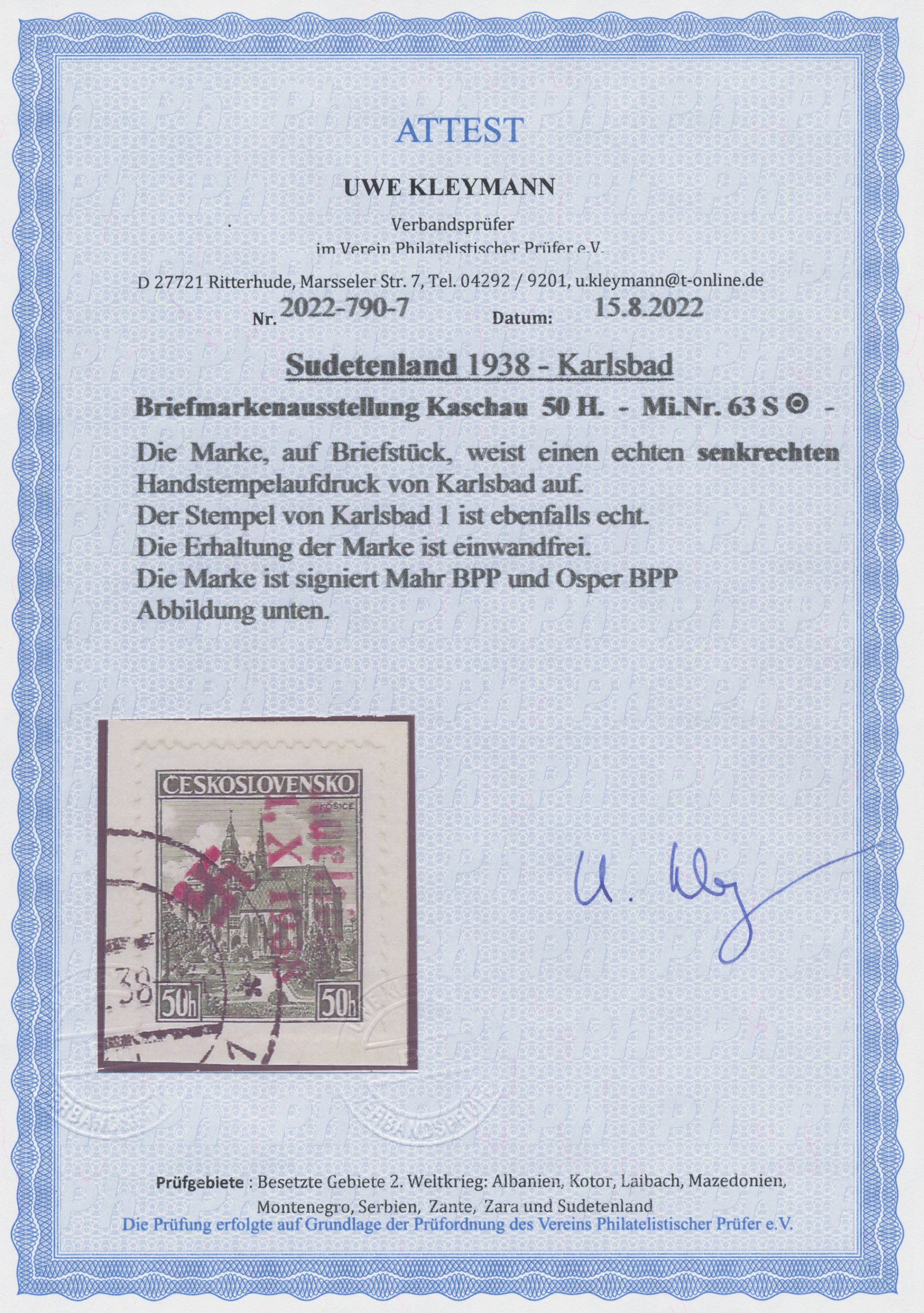Lot 5587 - sudetenland - karlsbad  -  Auktionshaus Christoph Gärtner GmbH & Co. KG 54th AUCTION - Day 3