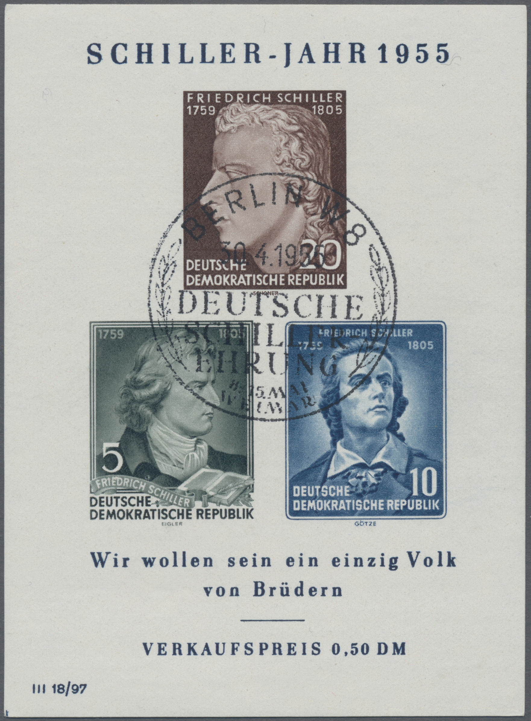 Lot 06385 - ddr  -  Auktionshaus Christoph Gärtner GmbH & Co. KG 55th AUCTION - Day 3