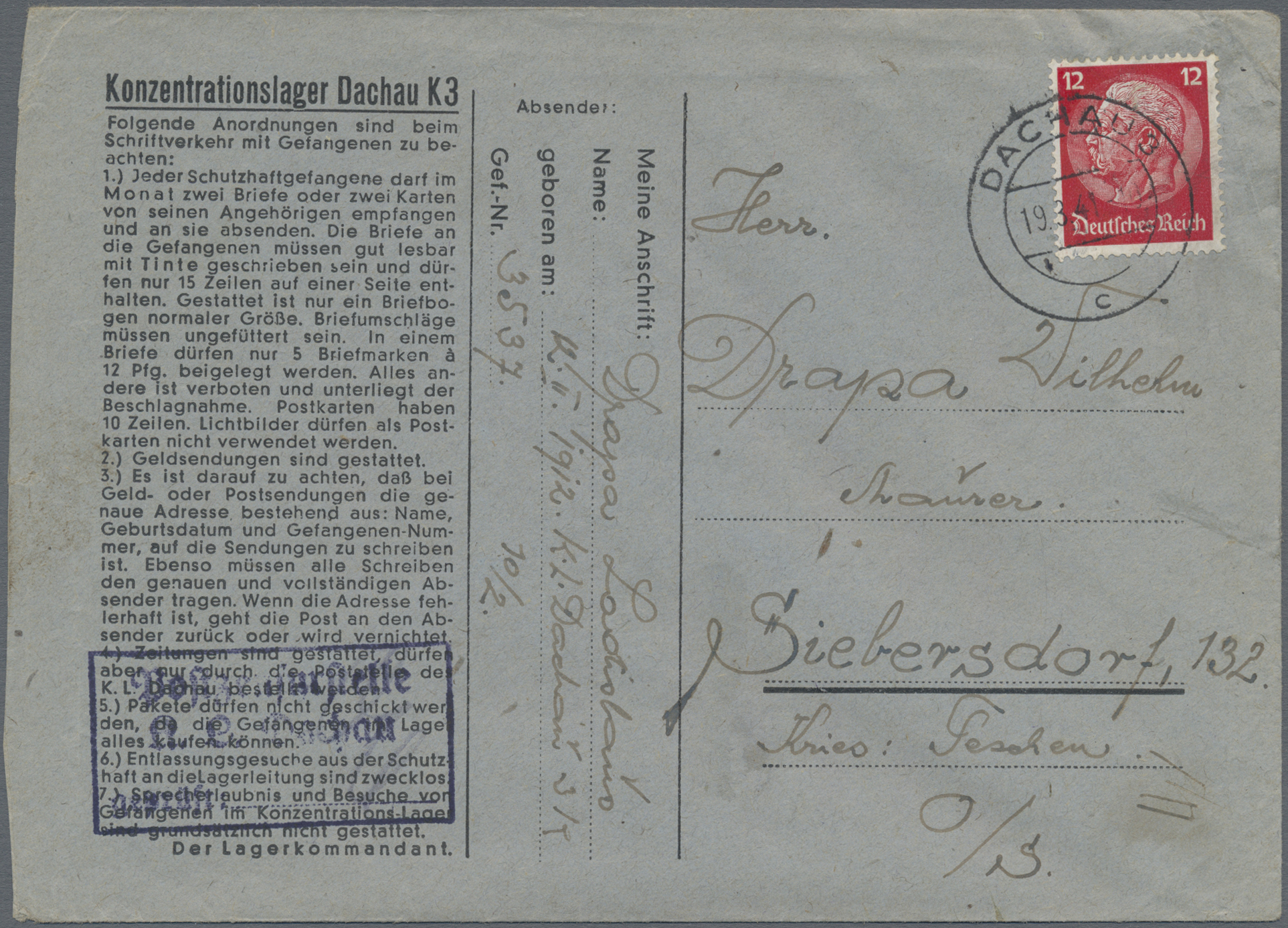 Lot 06079 - kz-post  -  Auktionshaus Christoph Gärtner GmbH & Co. KG 58th AUCTION - Day 2