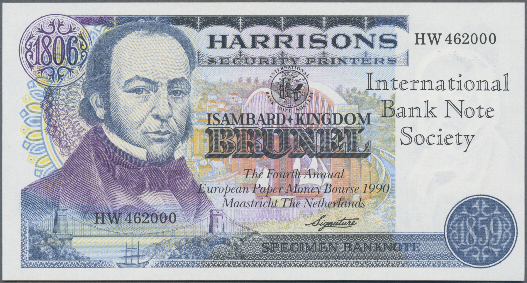 Lot 03041 - Testbanknoten | Banknoten - Auktionshaus Christoph Gärtner GmbH & Co. KG Sale #45 Banknotes Worldwide Lot 03041 - Testbanknoten | Banknoten - Auktionshaus Christoph Gärtner GmbH & Co. KG Sale #45 Banknotes Worldwide