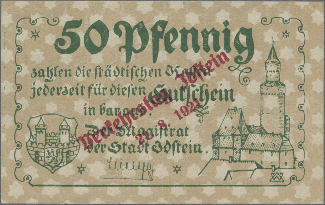 Lot 14683 - Deutschland - Notgeld - Hessen | Banknoten - Auktionshaus Christoph Gärtner GmbH & Co. KG 53rd AUCTION - Day 6 Coins & Banknotes Lot 14683 - Deutschland - Notgeld - Hessen | Banknoten - Auktionshaus Christoph Gärtner GmbH & Co. KG 53rd AUCTION - Day 6 Coins & Banknotes