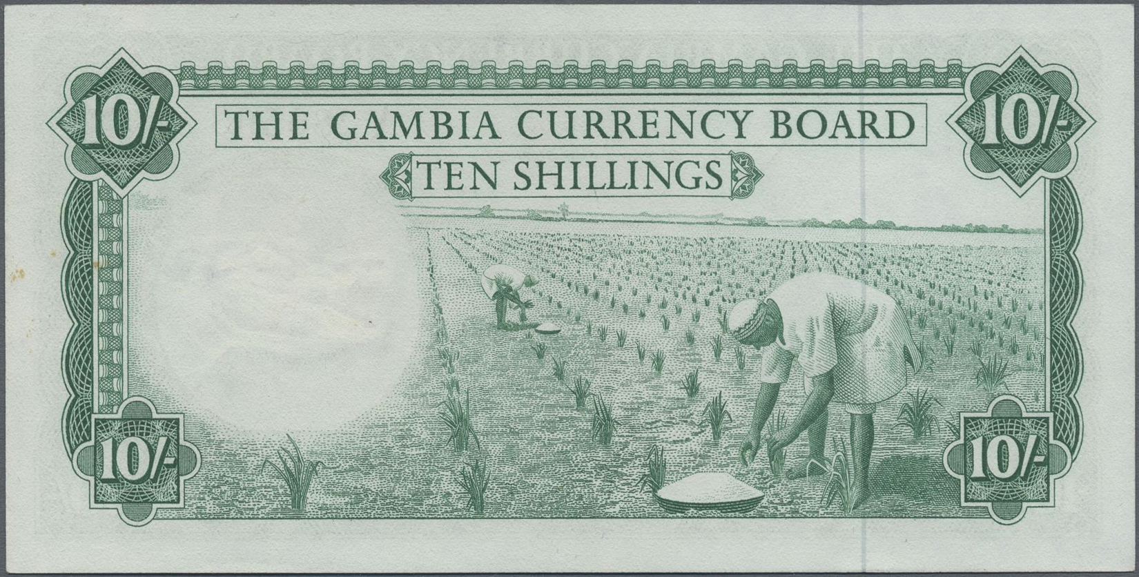Lot 00392 - Gambia | Banknoten  -  Auktionshaus Christoph Gärtner GmbH & Co. KG 56th AUCTION - Day 1