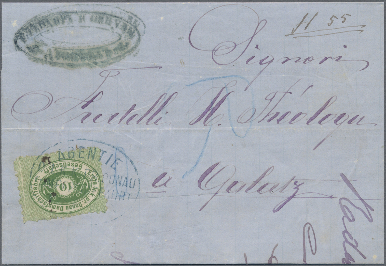 Lot 04020 - Österreich - Donau-Dampfschifffahrtsgesellschaft - Auktionshaus Christoph Gärtner GmbH & Co. KG 57th AUCTION - Day 2 Lot 04020 - Österreich - Donau-Dampfschifffahrtsgesellschaft - Auktionshaus Christoph Gärtner GmbH & Co. KG 57th AUCTION - Day 2
