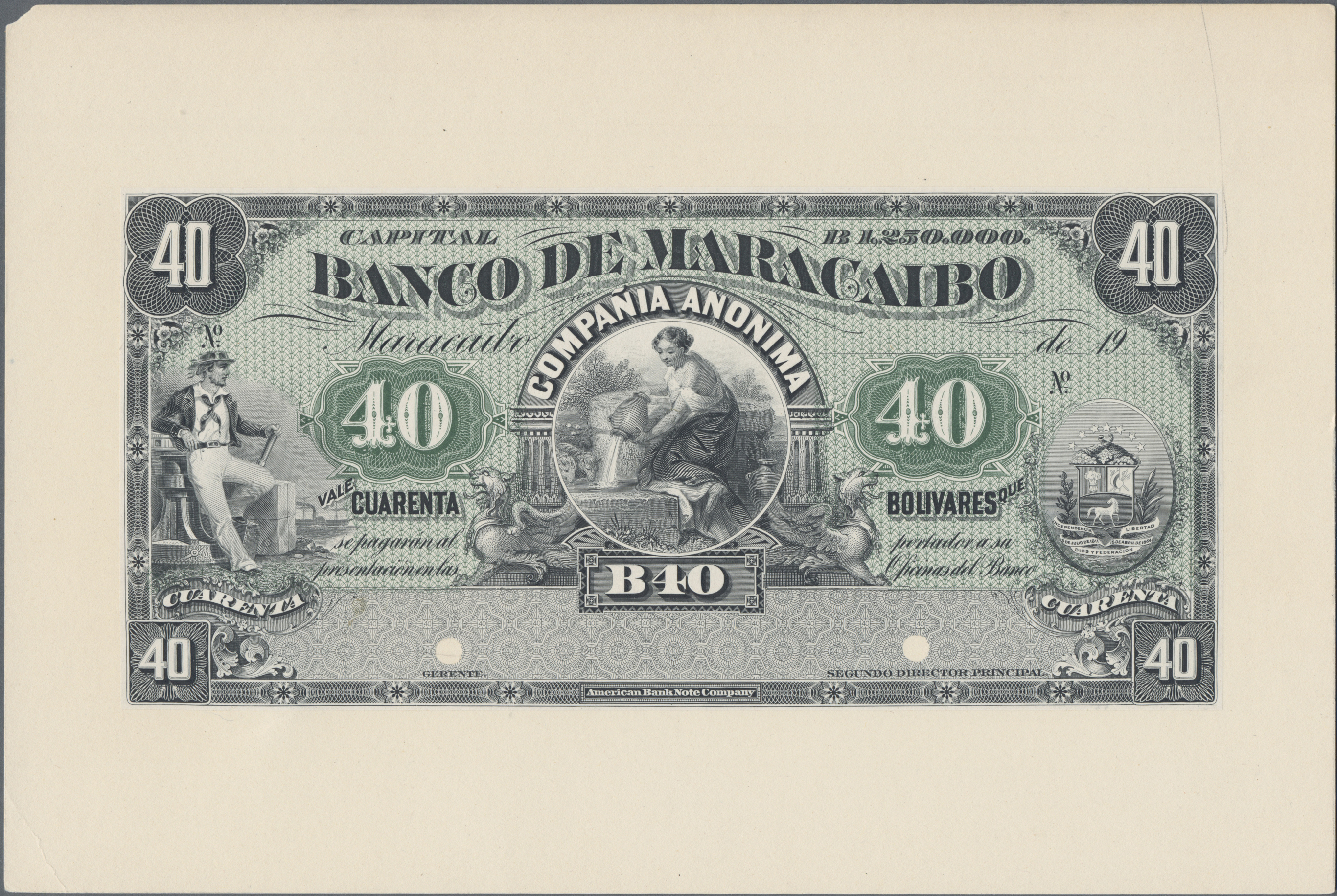 Lot 02851 - Venezuela | Banknoten - Auktionshaus Christoph Gärtner GmbH & Co. KG Sale #45 Banknotes Worldwide Lot 02851 - Venezuela | Banknoten - Auktionshaus Christoph Gärtner GmbH & Co. KG Sale #45 Banknotes Worldwide