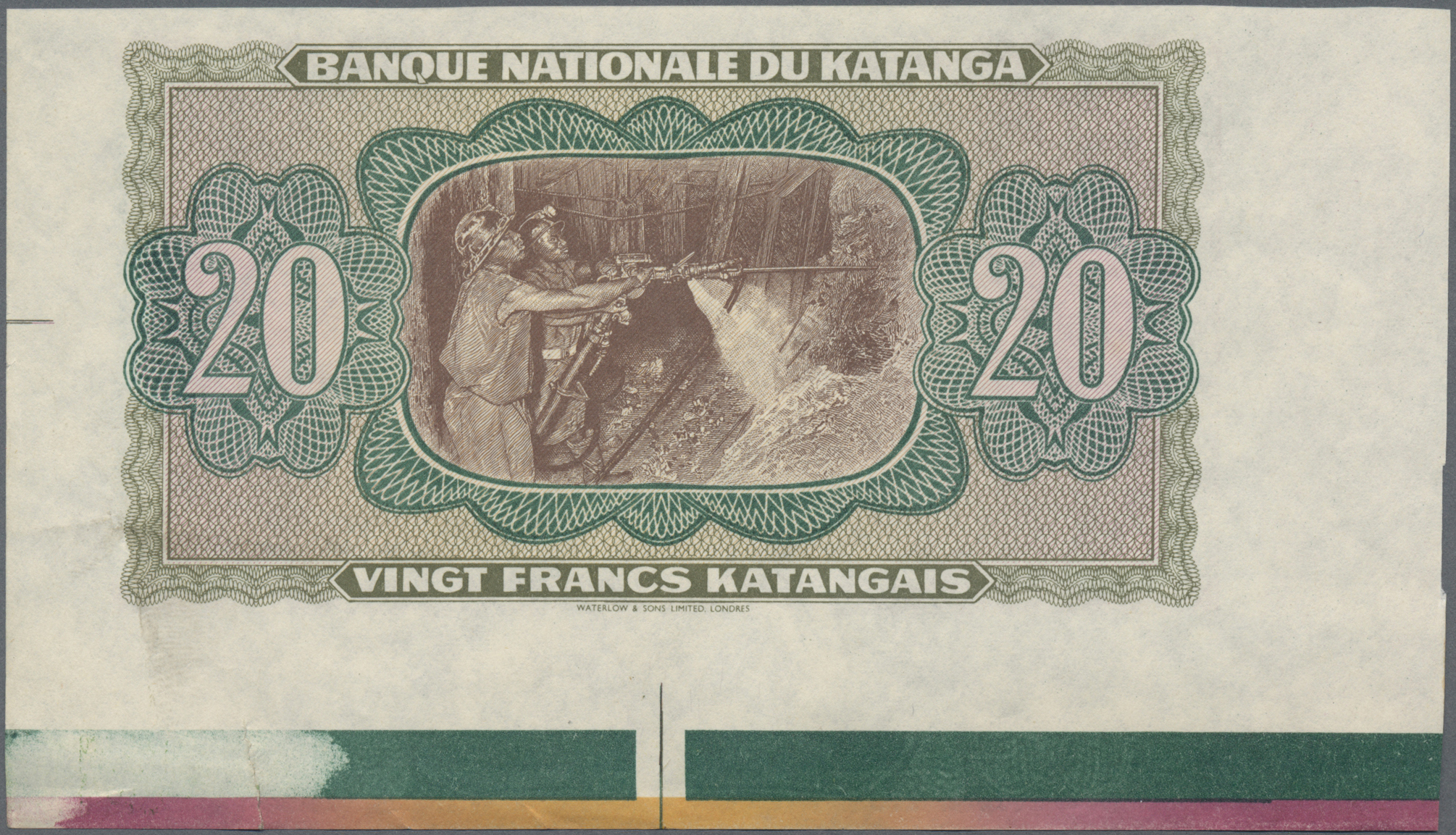 Lot 01911 - Katanga | Banknoten - Auktionshaus Christoph Gärtner GmbH & Co. KG Sale #45 Banknotes Worldwide Lot 01911 - Katanga | Banknoten - Auktionshaus Christoph Gärtner GmbH & Co. KG Sale #45 Banknotes Worldwide