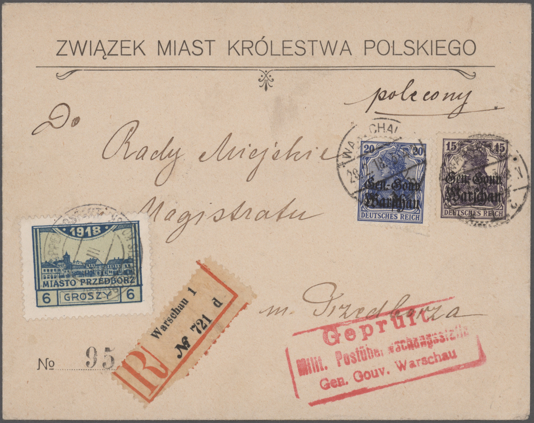 Lot 10773 - Deutsches Reich - Privatpost (Stadtpost) - Auktionshaus Christoph Gärtner GmbH & Co. KG 57th AUCTION - Day 5 Lot 10773 - Deutsches Reich - Privatpost (Stadtpost) - Auktionshaus Christoph Gärtner GmbH & Co. KG 57th AUCTION - Day 5