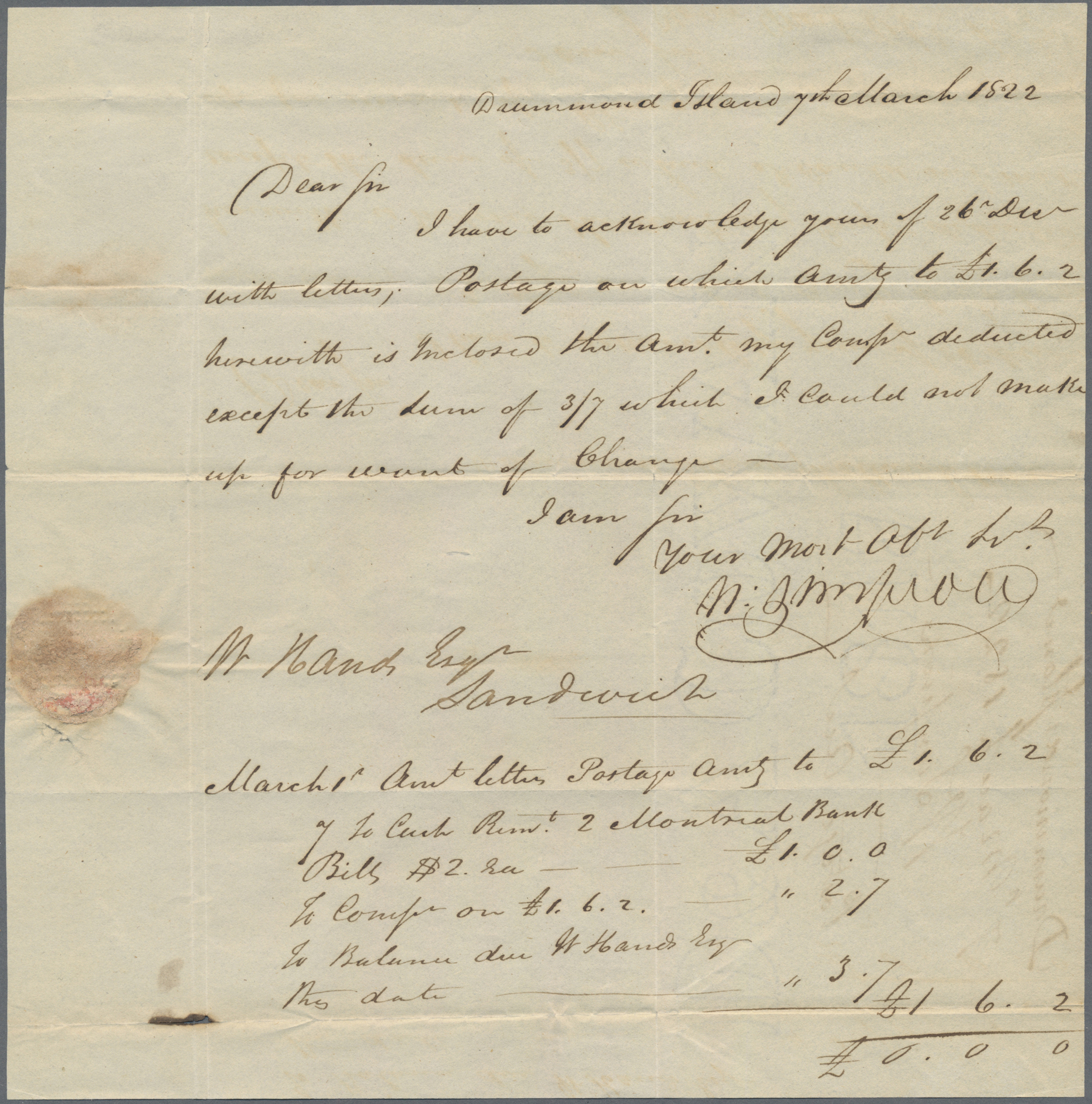 Lot 02918 - Canada - Vorphila / Stampless Covers - Auktionshaus Christoph Gärtner GmbH & Co. KG 57th AUCTION - Day 2 Lot 02918 - Canada - Vorphila / Stampless Covers - Auktionshaus Christoph Gärtner GmbH & Co. KG 57th AUCTION - Day 2