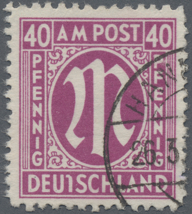 Lot 06674 - bizone - Auktionshaus Christoph Gärtner GmbH & Co. KG 57th AUCTION - Day 3 Lot 06674 - bizone - Auktionshaus Christoph Gärtner GmbH & Co. KG 57th AUCTION - Day 3