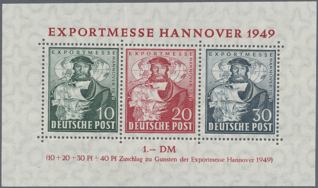 Lot 06726 - bizone - Auktionshaus Christoph Gärtner GmbH & Co. KG 57th AUCTION - Day 3 Lot 06726 - bizone - Auktionshaus Christoph Gärtner GmbH & Co. KG 57th AUCTION - Day 3