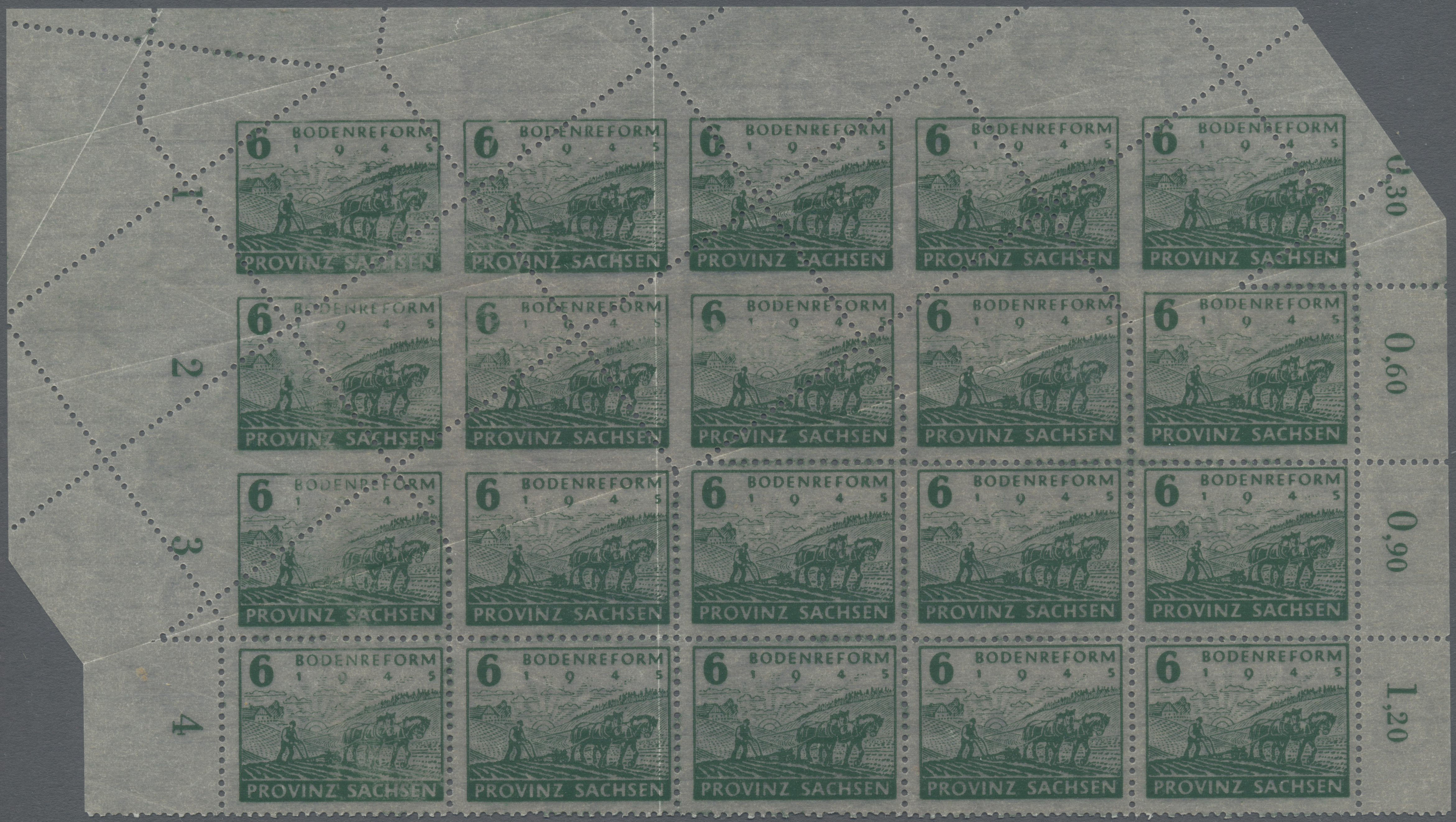 Lot 06392 - Sowjetische Zone - Provinz Sachsen - Auktionshaus Christoph Gärtner GmbH & Co. KG 57th AUCTION - Day 3 Lot 06392 - Sowjetische Zone - Provinz Sachsen - Auktionshaus Christoph Gärtner GmbH & Co. KG 57th AUCTION - Day 3