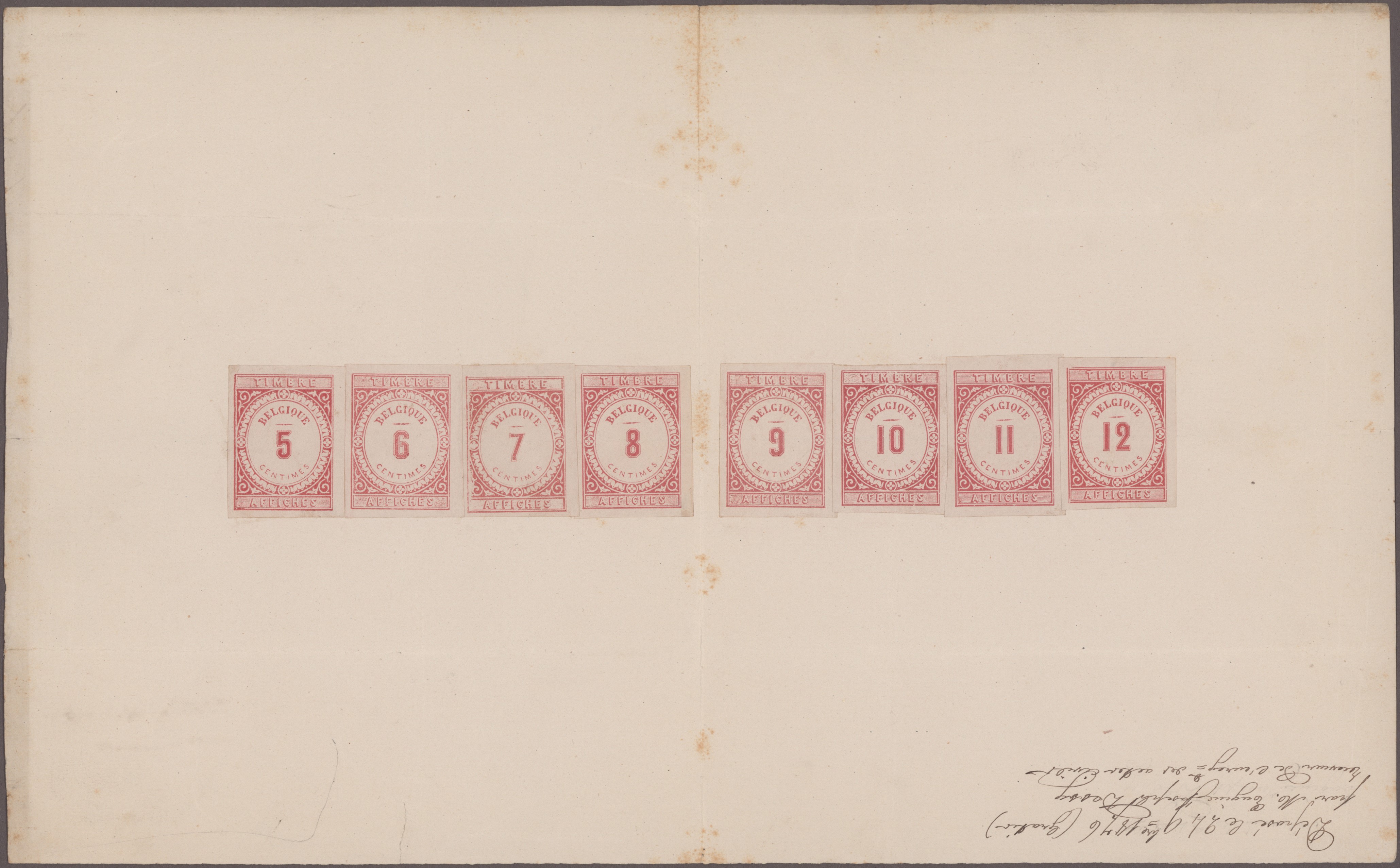 Lot 12038 - Belgien - Besonderheiten - Auktionshaus Christoph Gärtner GmbH & Co. KG 58th AUCTION - Day 4 Lot 12038 - Belgien - Besonderheiten - Auktionshaus Christoph Gärtner GmbH & Co. KG 58th AUCTION - Day 4