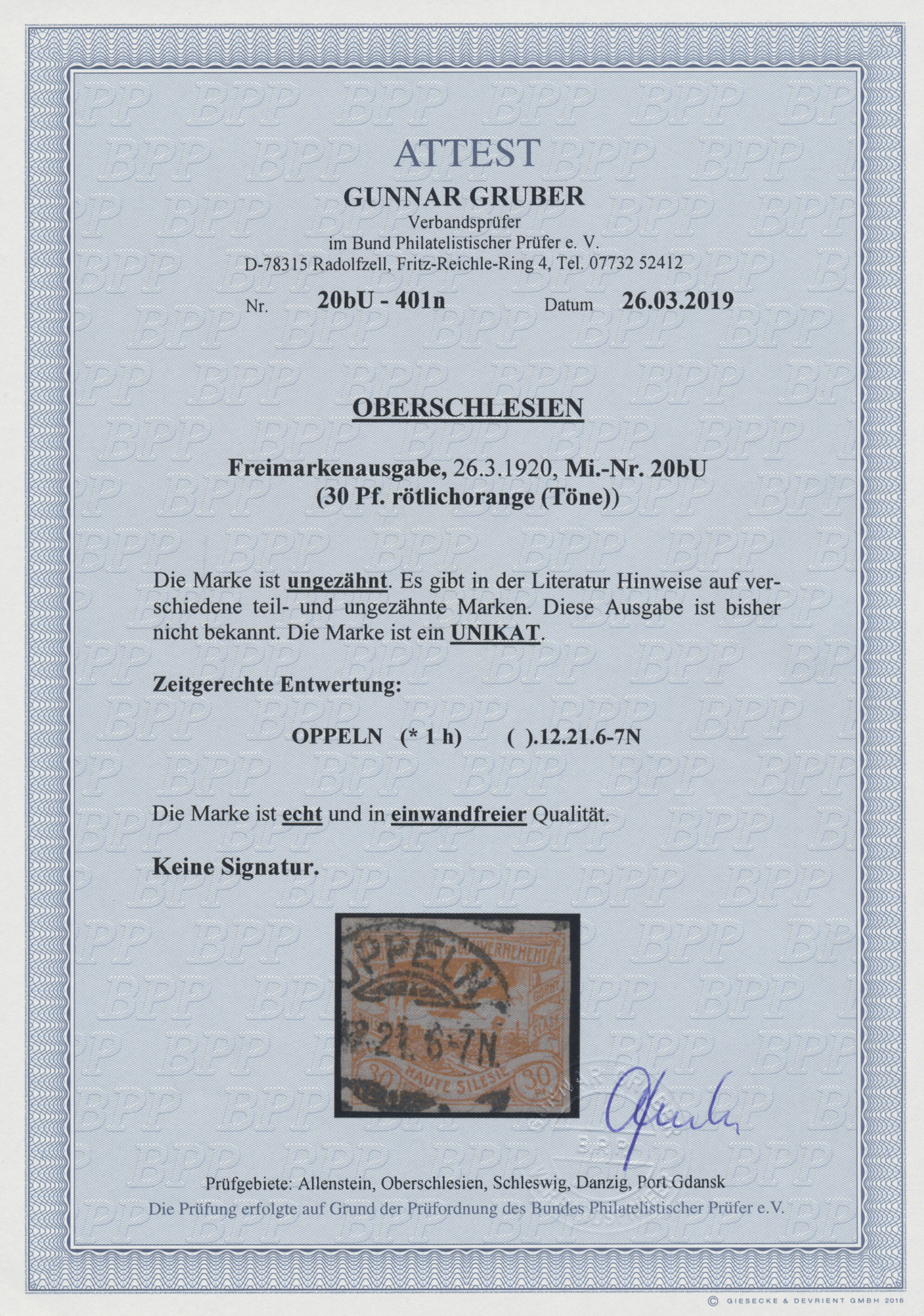 Lot 5272 - Deutsche Abstimmungsgebiete: Oberschlesien  -  Auktionshaus Christoph Gärtner GmbH & Co. KG 54th AUCTION - Day 3