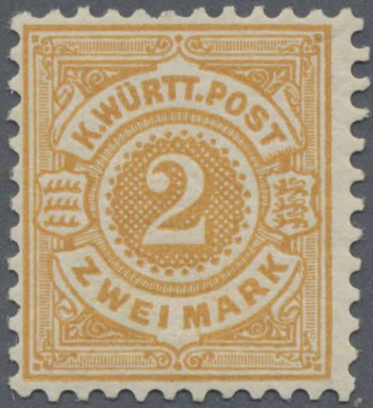 Lot 04897 - Württemberg - Marken und Briefe - Auktionshaus Christoph Gärtner GmbH & Co. KG 57th AUCTION - Day 3 Lot 04897 - Württemberg - Marken und Briefe - Auktionshaus Christoph Gärtner GmbH & Co. KG 57th AUCTION - Day 3
