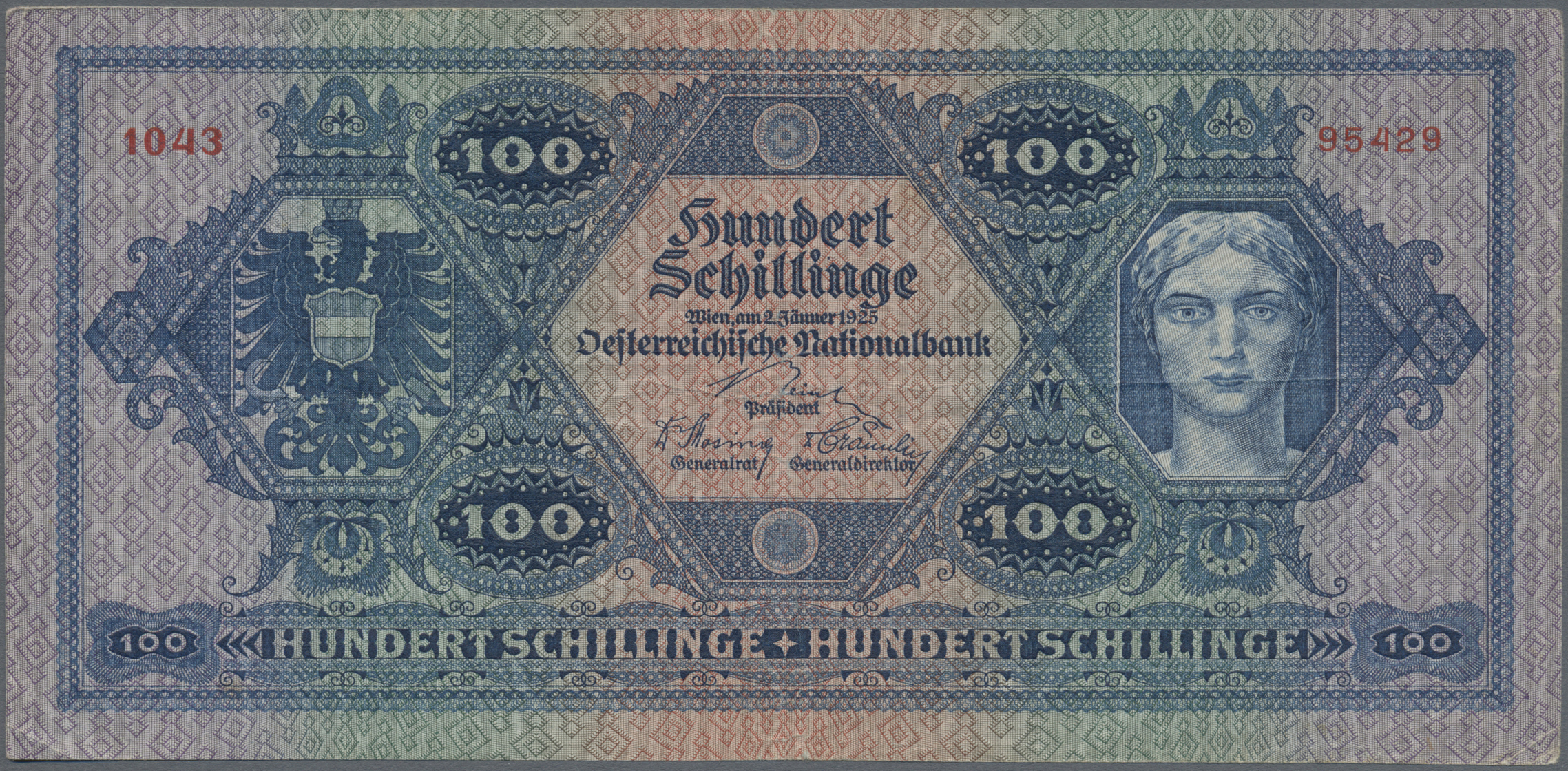 Lot 101 - Austria / Österreich | Banknoten  -  Auktionshaus Christoph Gärtner GmbH & Co. KG Bank notes Auction #42 Day 1