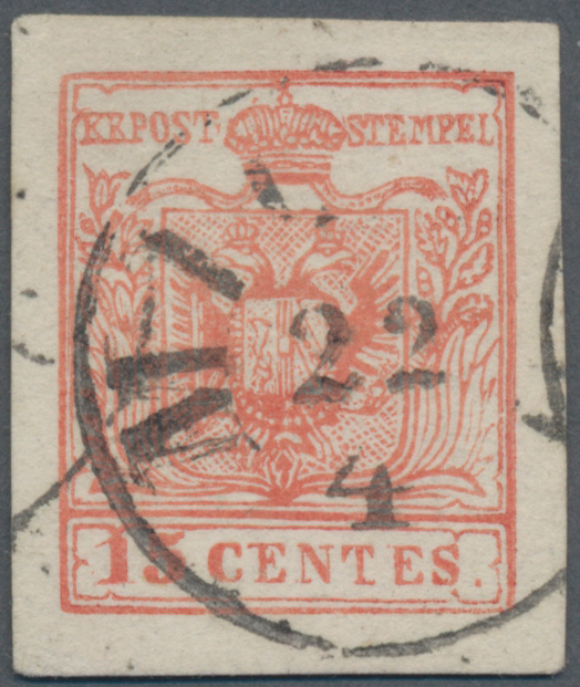 Lot 03374 - Österreich - Lombardei und Venetien - Auktionshaus Christoph Gärtner GmbH & Co. KG 58th AUCTION - Day 2 Lot 03374 - Österreich - Lombardei und Venetien - Auktionshaus Christoph Gärtner GmbH & Co. KG 58th AUCTION - Day 2
