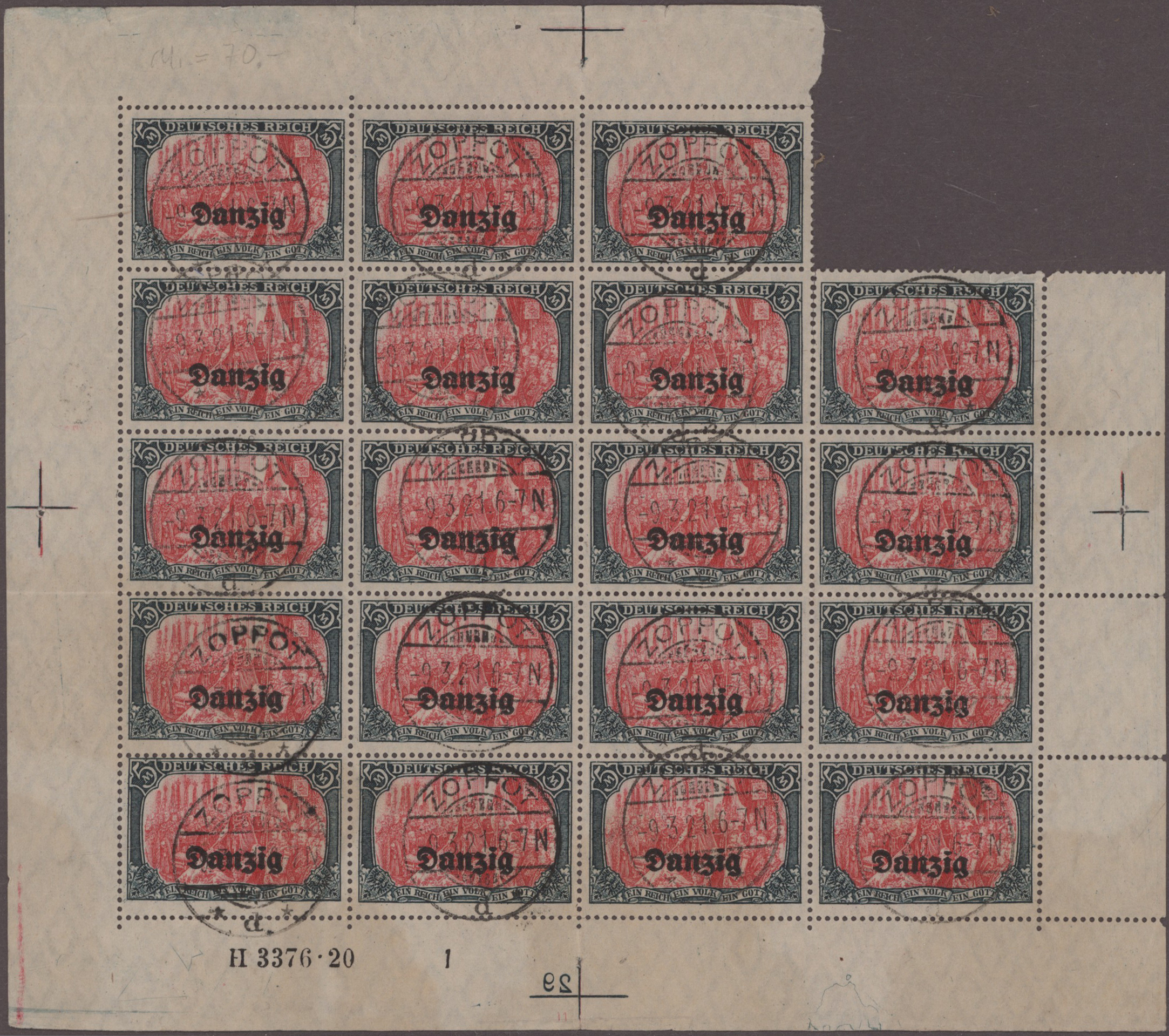 Lot 14538 - danzig  -  Auktionshaus Christoph Gärtner GmbH & Co. KG 58th AUCTION - Day 5