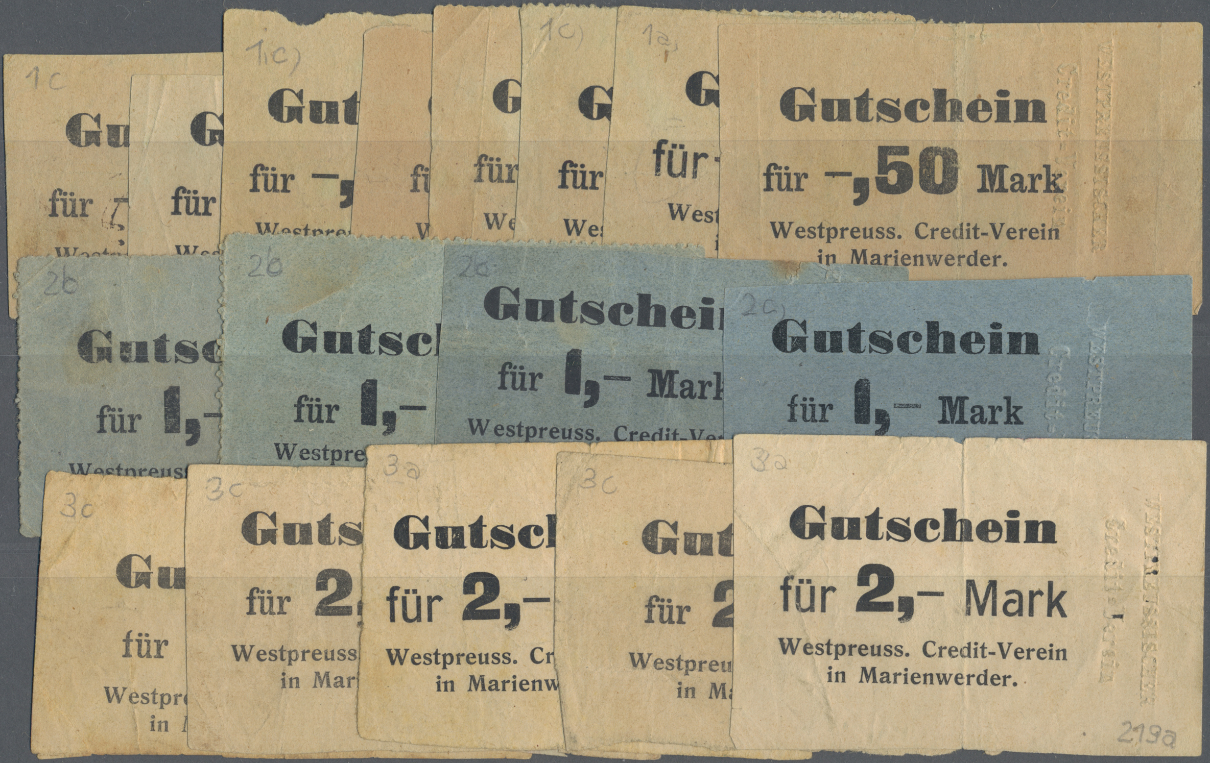 Lot 00863 - Deutschland - Notgeld - Ehemalige Ostgebiete | Banknoten  -  Auktionshaus Christoph Gärtner GmbH & Co. KG 56th AUCTION - Day 1