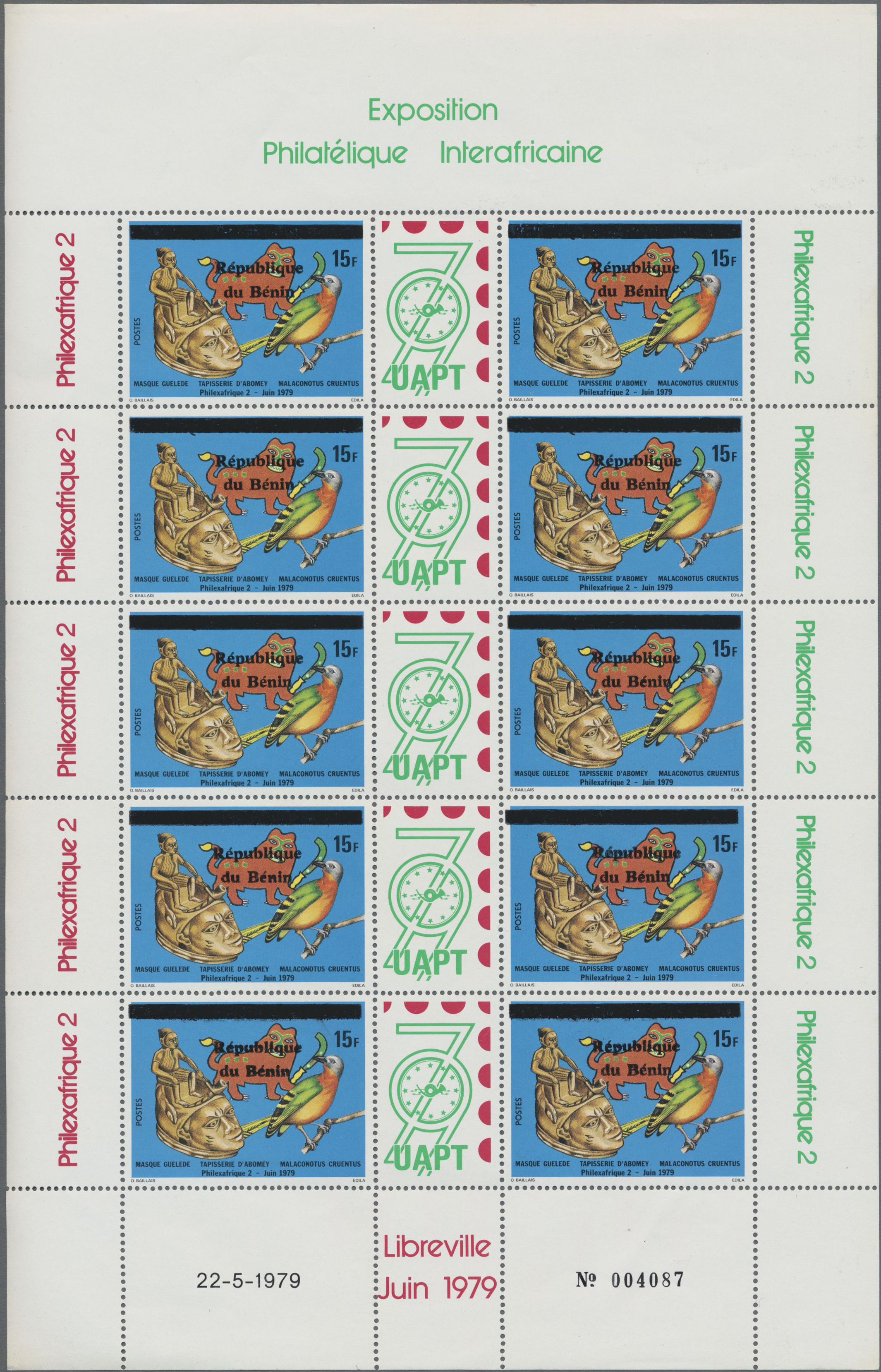 Lot 01353 - Benin  -  Auktionshaus Christoph Gärtner GmbH & Co. KG 53rd AUCTION - Day 2 Overseas, Europe