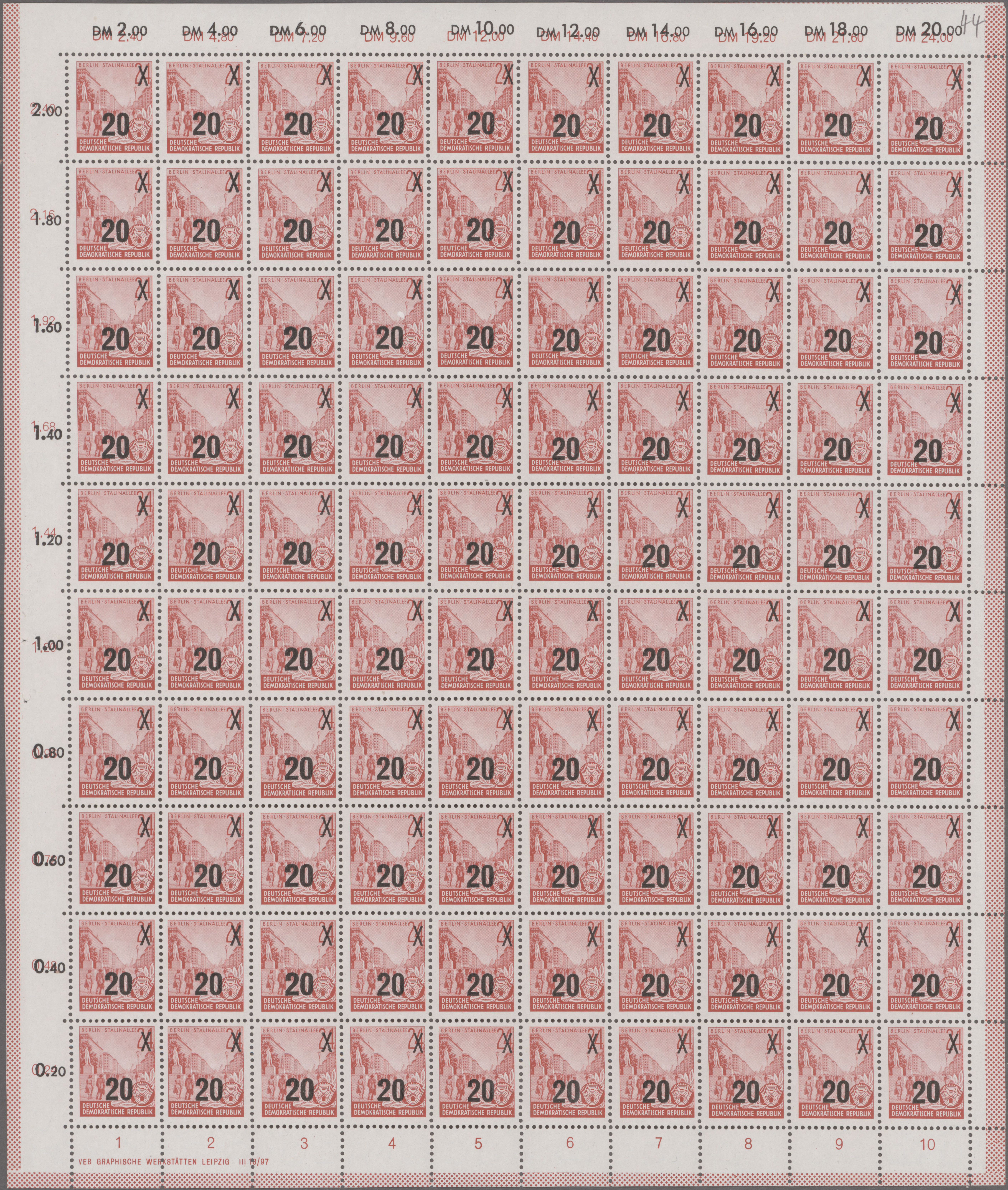 Lot 06380 - ddr  -  Auktionshaus Christoph Gärtner GmbH & Co. KG 55th AUCTION - Day 3