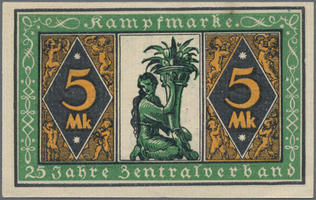 Lot 00394 - Deutschland - Notgeld - Hamburg | Banknoten  -  Auktionshaus Christoph Gärtner GmbH & Co. KG 57th AUCTION - Day 1