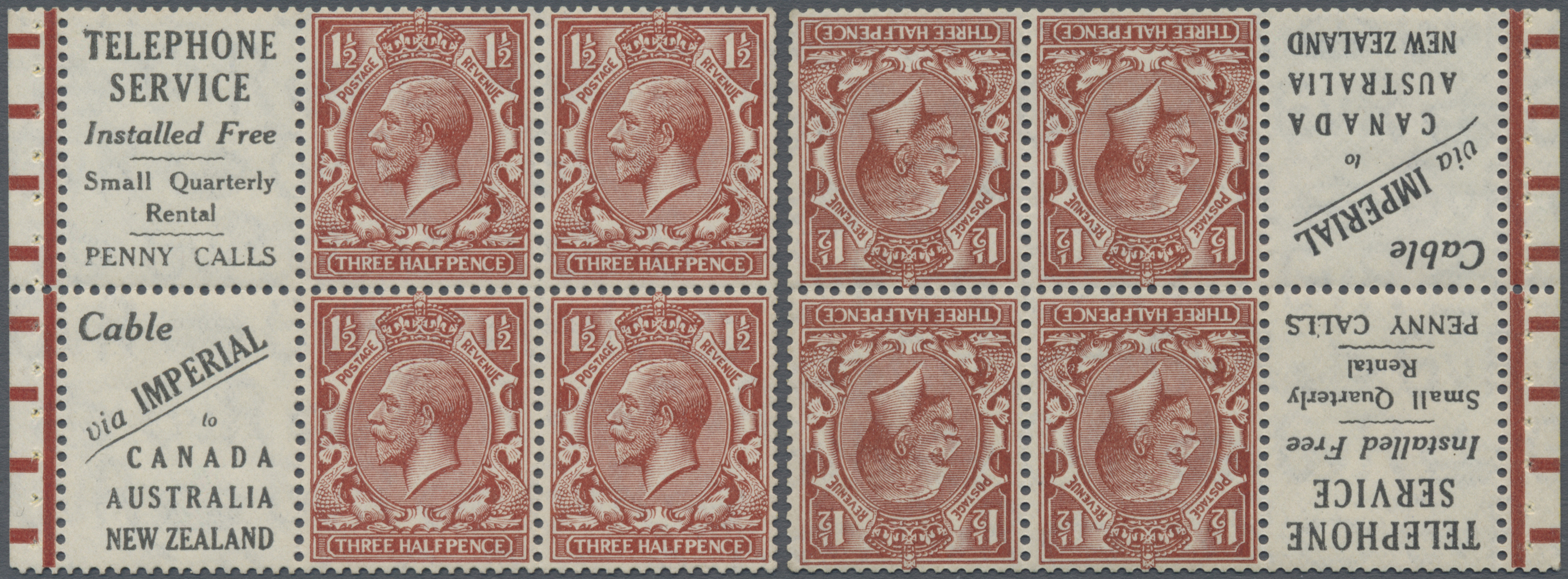 Lot 03408 - Großbritannien - Zusammendrucke - Auktionshaus Christoph Gärtner GmbH & Co. KG 57th AUCTION - Day 2 Lot 03408 - Großbritannien - Zusammendrucke - Auktionshaus Christoph Gärtner GmbH & Co. KG 57th AUCTION - Day 2