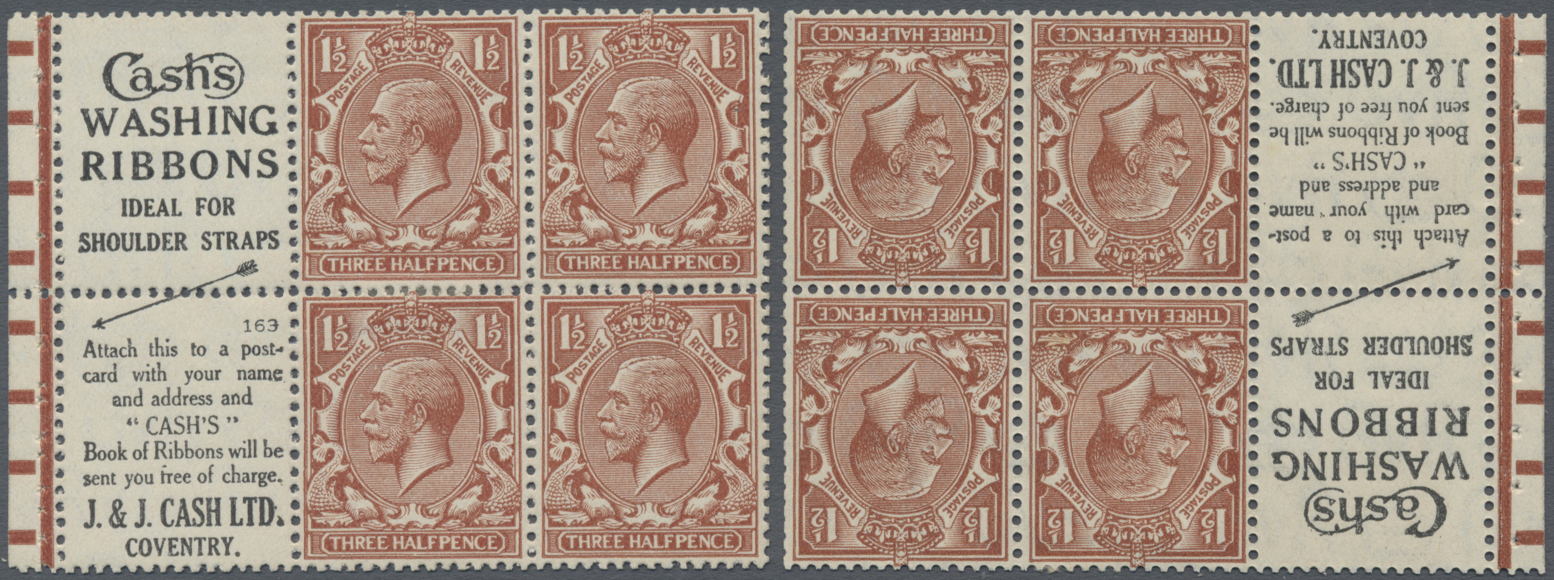 Lot 03409 - Großbritannien - Zusammendrucke - Auktionshaus Christoph Gärtner GmbH & Co. KG 57th AUCTION - Day 2 Lot 03409 - Großbritannien - Zusammendrucke - Auktionshaus Christoph Gärtner GmbH & Co. KG 57th AUCTION - Day 2
