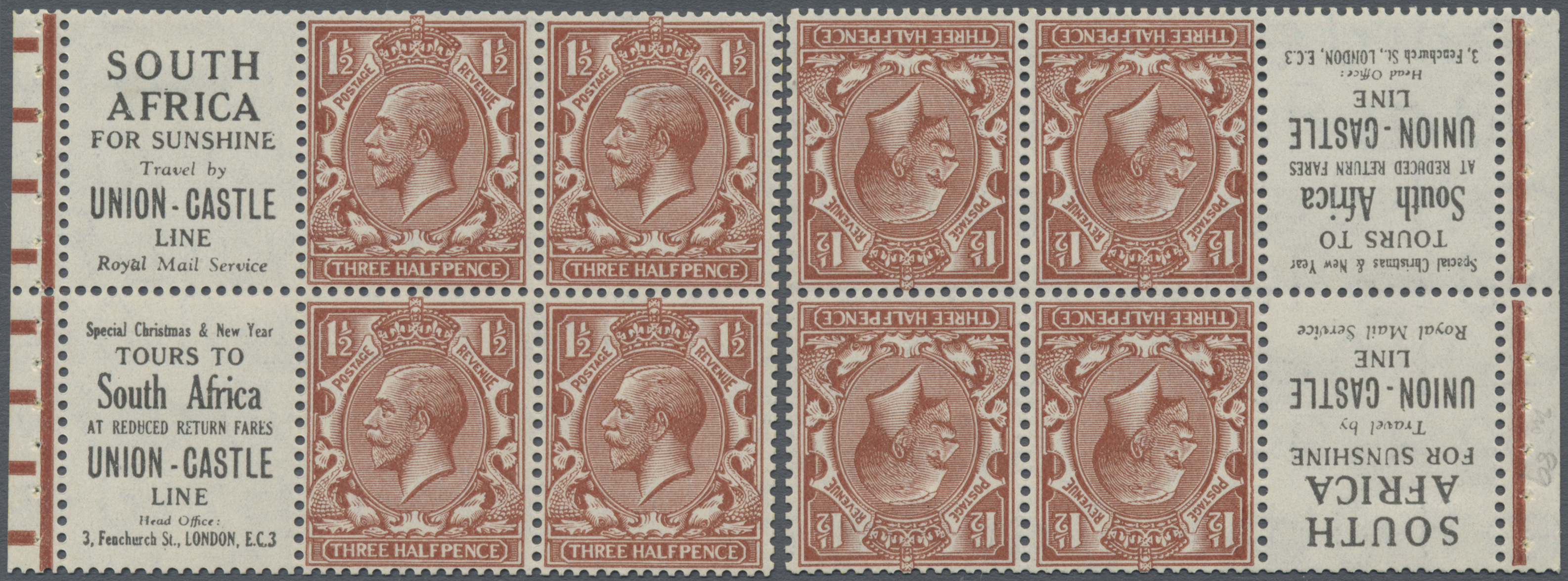 Lot 03410 - Großbritannien - Zusammendrucke - Auktionshaus Christoph Gärtner GmbH & Co. KG 57th AUCTION - Day 2 Lot 03410 - Großbritannien - Zusammendrucke - Auktionshaus Christoph Gärtner GmbH & Co. KG 57th AUCTION - Day 2