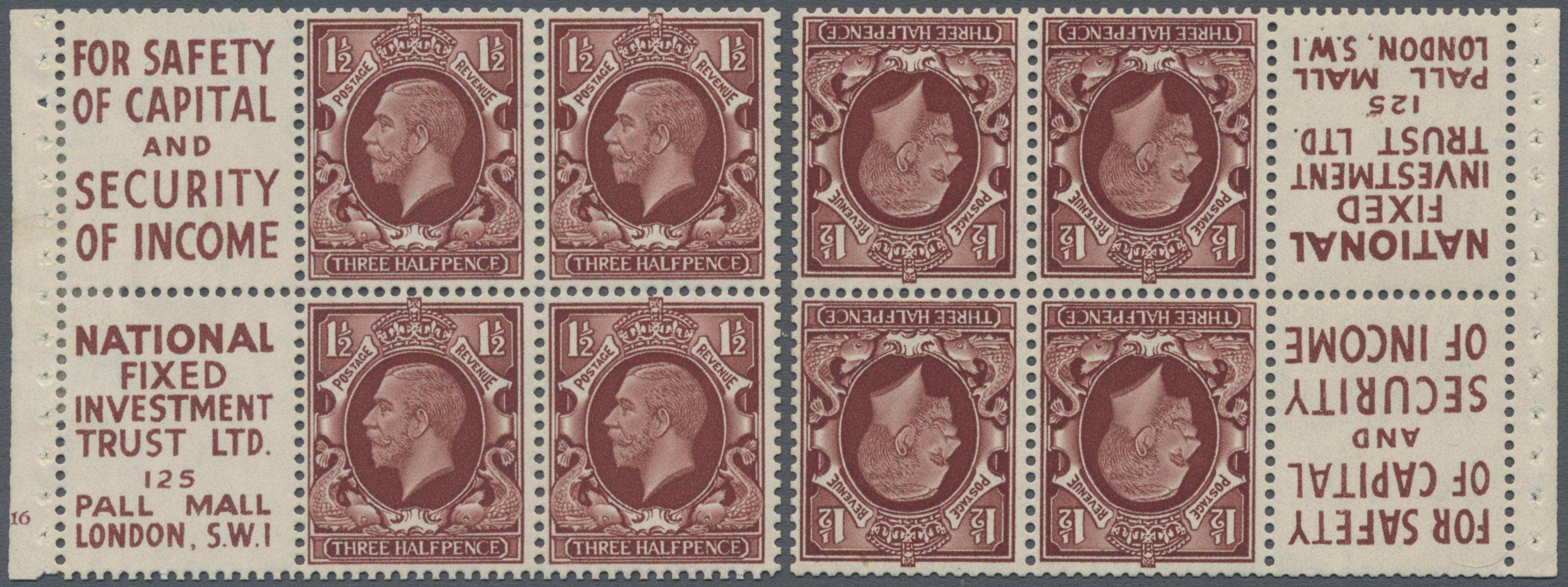 Lot 03418 - Großbritannien - Zusammendrucke - Auktionshaus Christoph Gärtner GmbH & Co. KG 57th AUCTION - Day 2 Lot 03418 - Großbritannien - Zusammendrucke - Auktionshaus Christoph Gärtner GmbH & Co. KG 57th AUCTION - Day 2